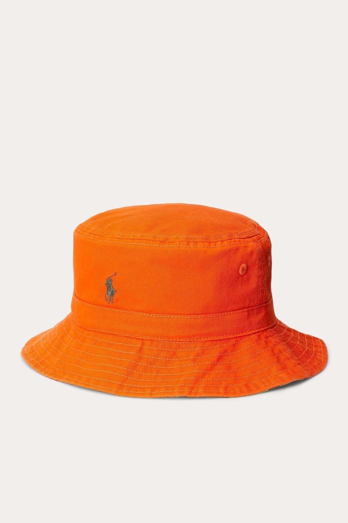Ralph Lauren 2-4 Yaş Çocuk Çift Taraflı Bucket Şapka