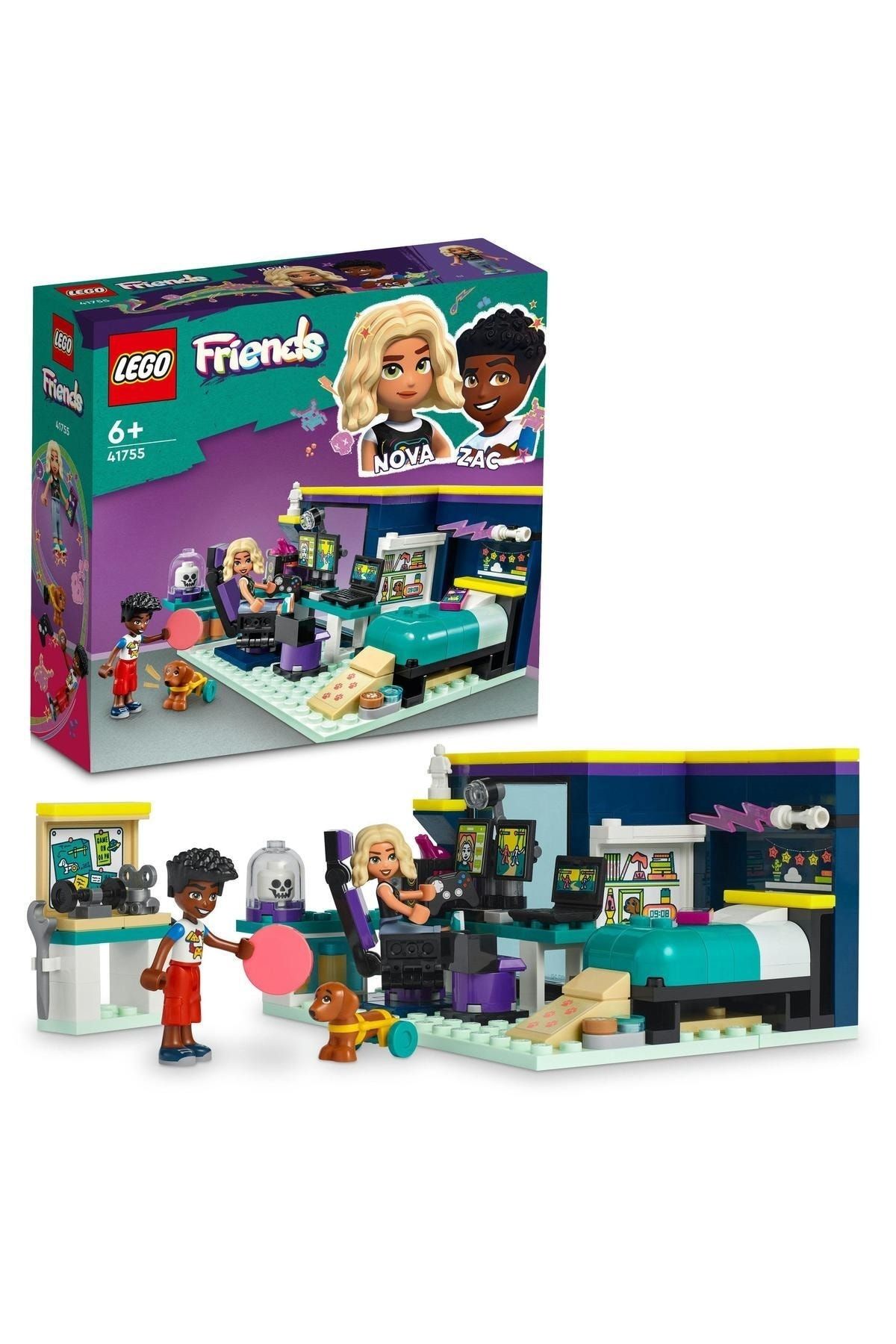 LEGO ® Friends Nova'nın Odası 41755 - 6 Yaş ve Üzeri Çocuklar İçin Oyuncak Yapım Seti (179 Parça)