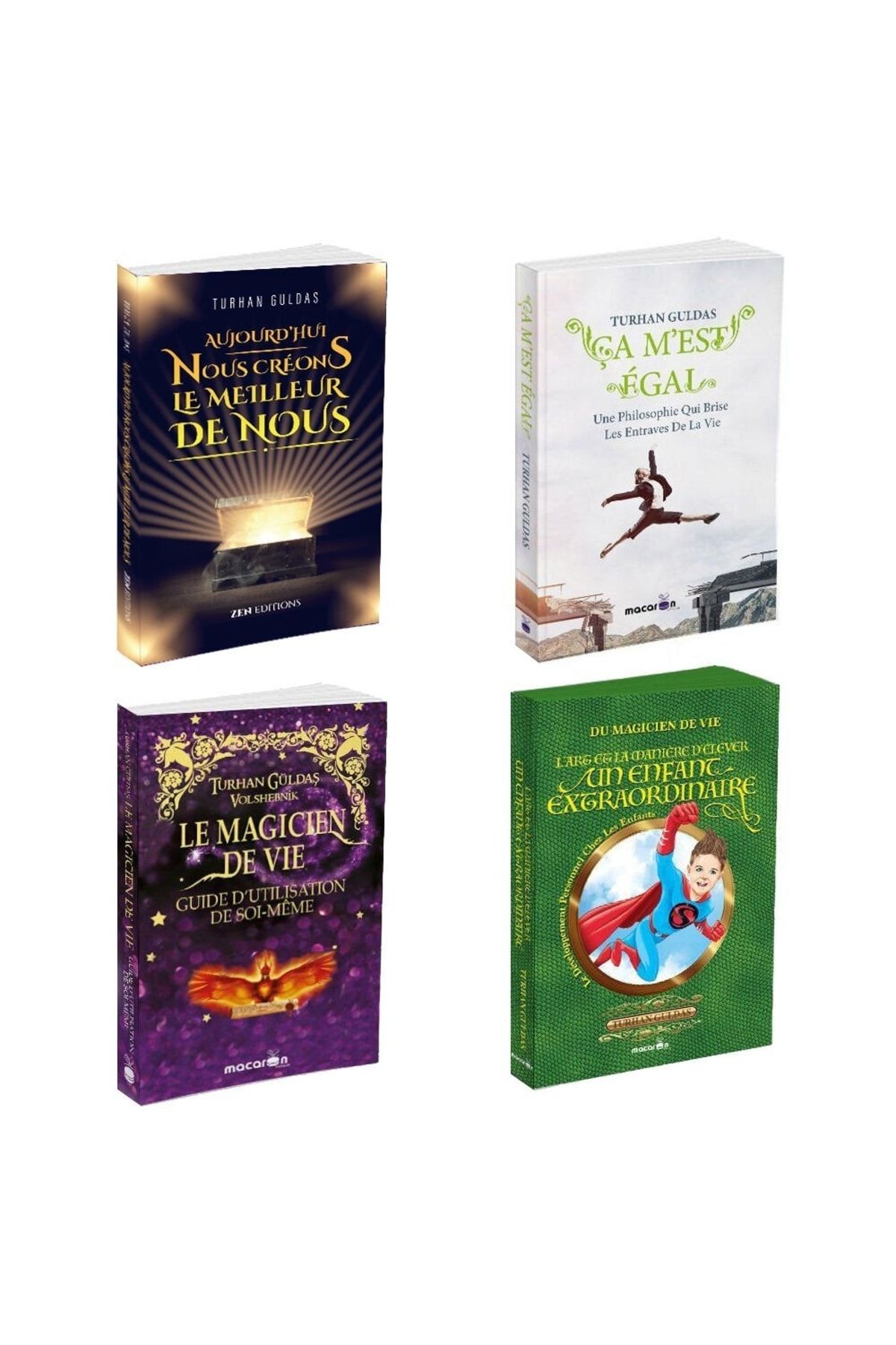 Zen Editions Turhan Güldaş Kitapları Seti(fransızca)