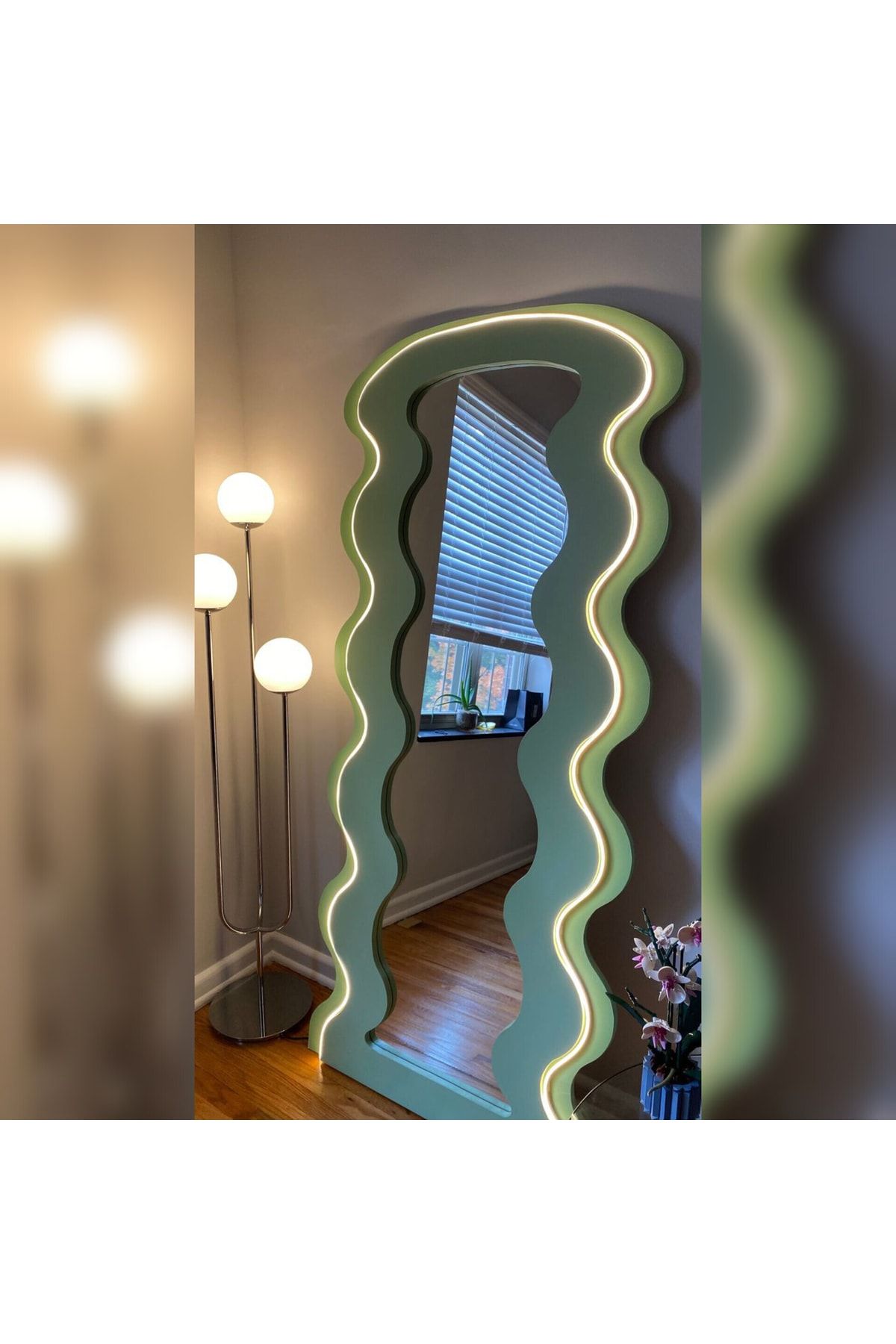 büga mimarlık üretim Lüx Renkli Boy Aynası