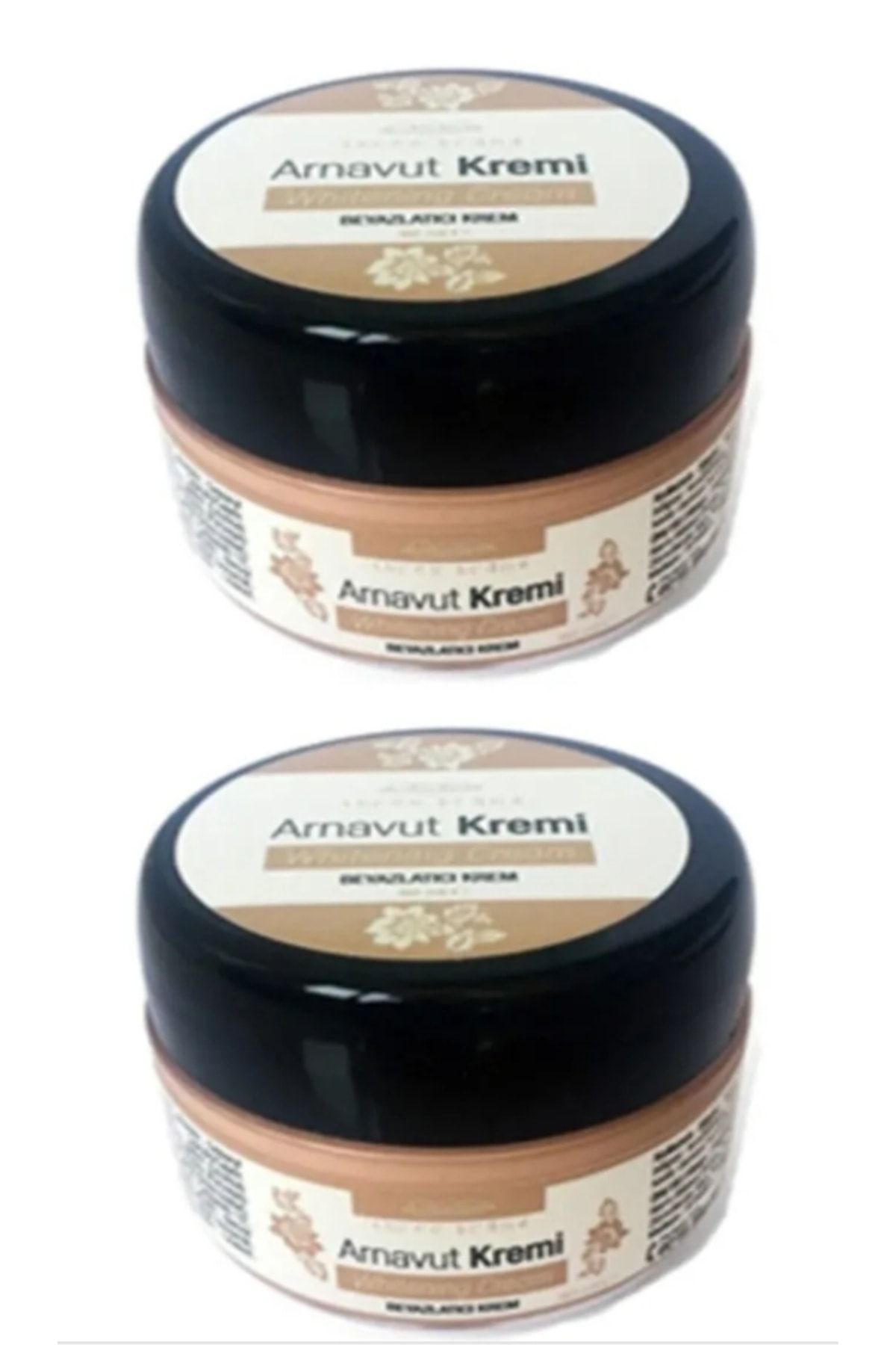 Three Brand Whitening Cream Arnavut Kremi 50 ml Aklık Kremi - 2 Adet