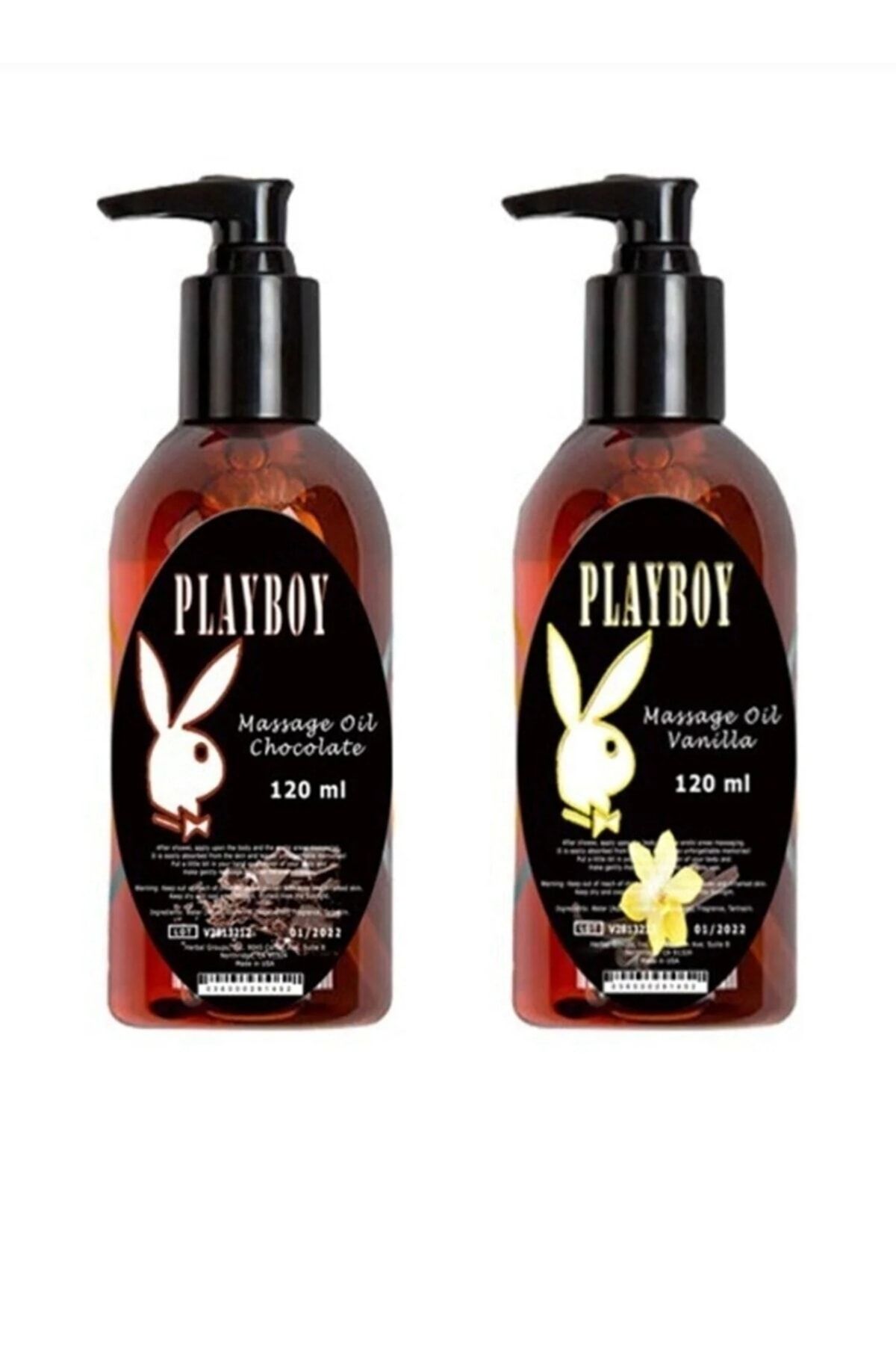 Playboy Çikolatalı Istek Artırıcı Vücut Masaj Jeli 1 Adt + Vanilyalı Istek Artırıcı Vücut Masaj Jeli 1 Adt