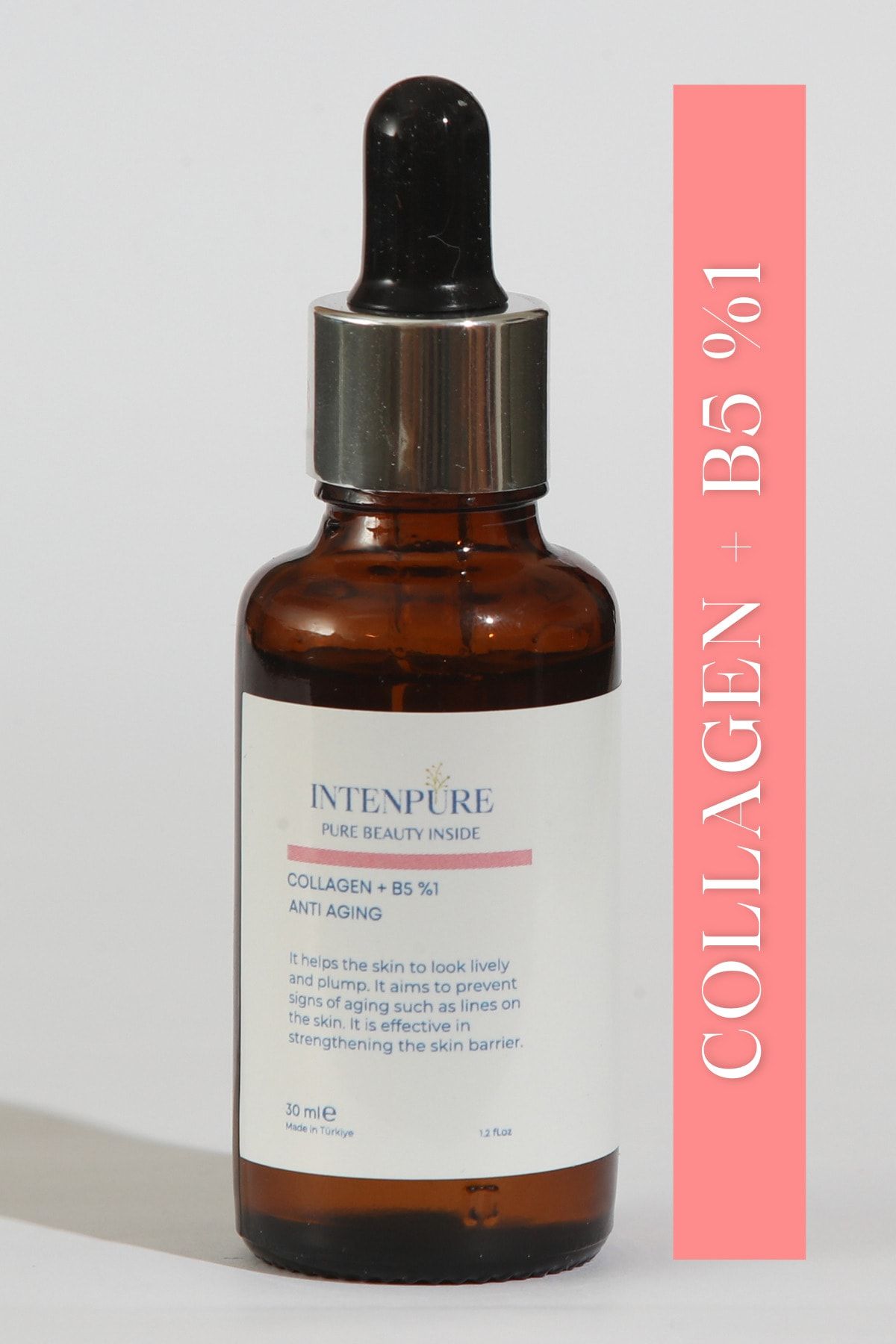 intenpure Collagen +b5 %1 Kolajen Serum Yaşlanma Karşıtı 30 Ml Antı Agıng