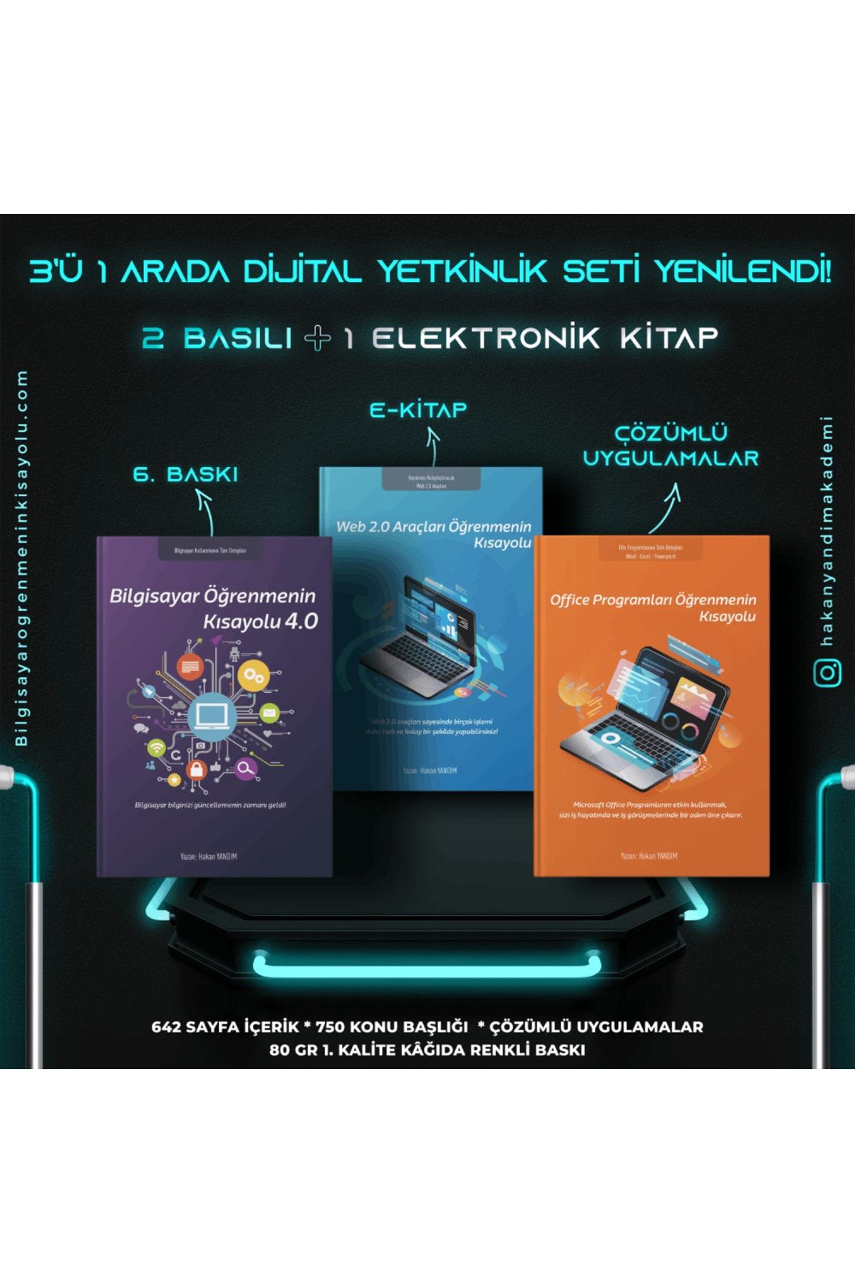 PRO STAR Bilgisayar Öğrenmenin Kısayolu 4.0 Office Programları Öğrenmenin Kısayolu Web 2.0 Araçları Öğren