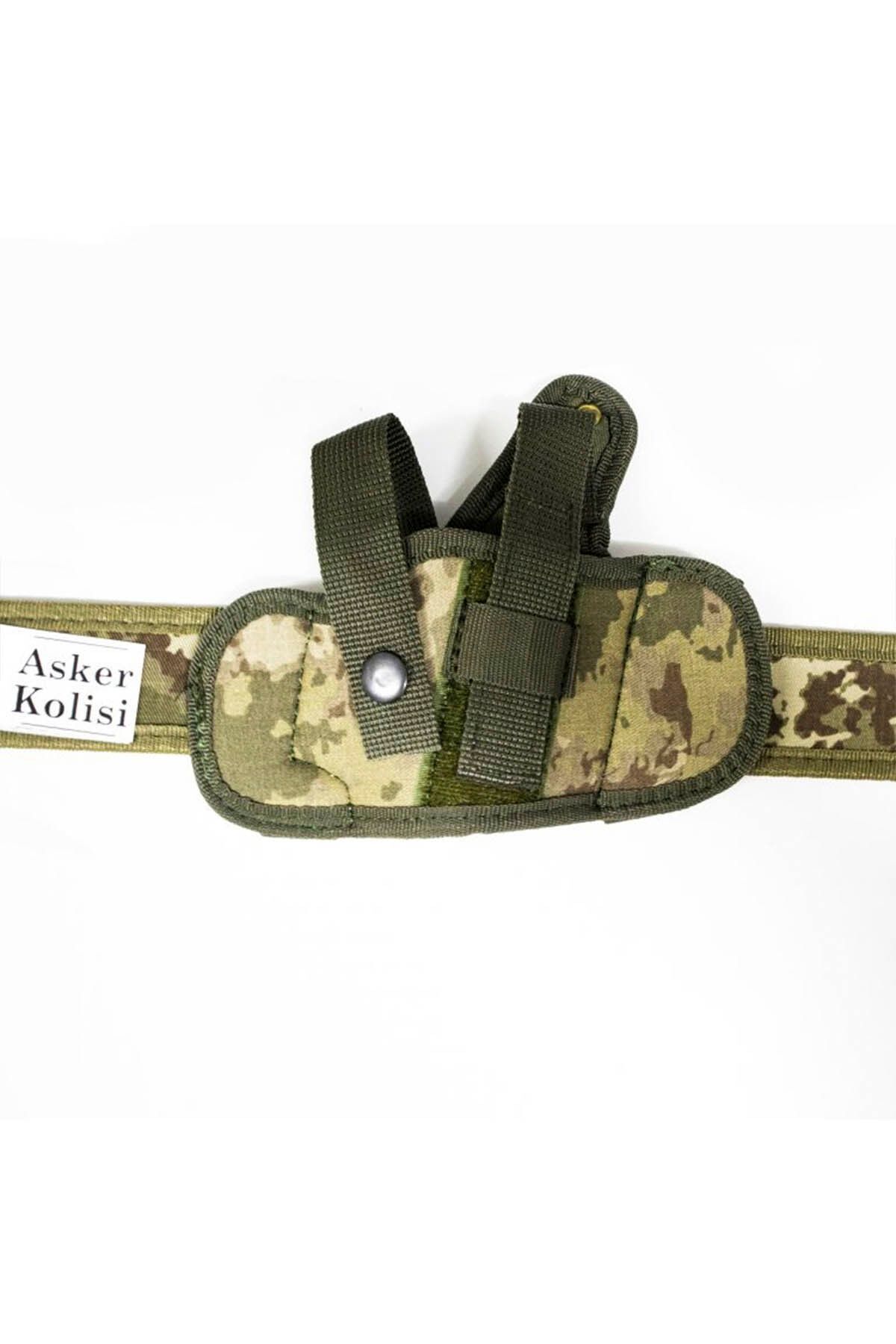 Asker Kolisi Cırtlı Yarım Kelebek Yeni Tsk Kamuflaj Kılıf - Askeri Ürün
