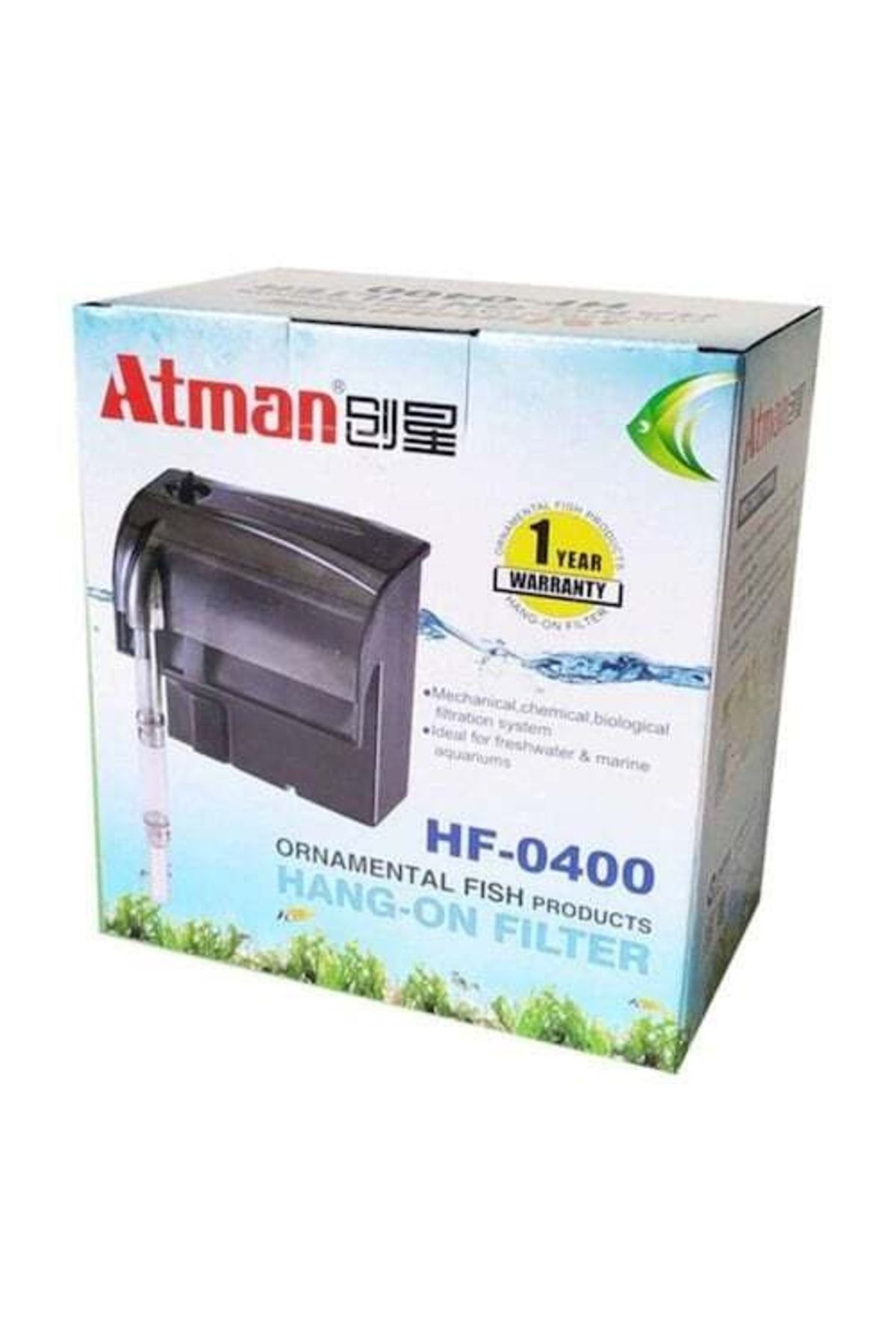 Atman Hf-0400 Şelale Filtre 350lt/saat
