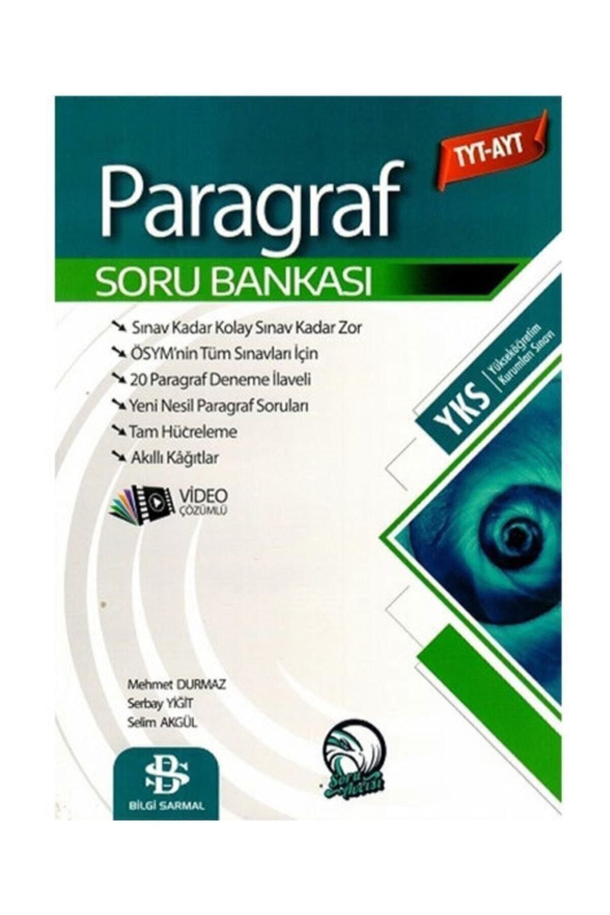Bilgi Sarmal Yayınları Bilgi Sarmal Tyt Ayt Paragraf Soru Bankası
