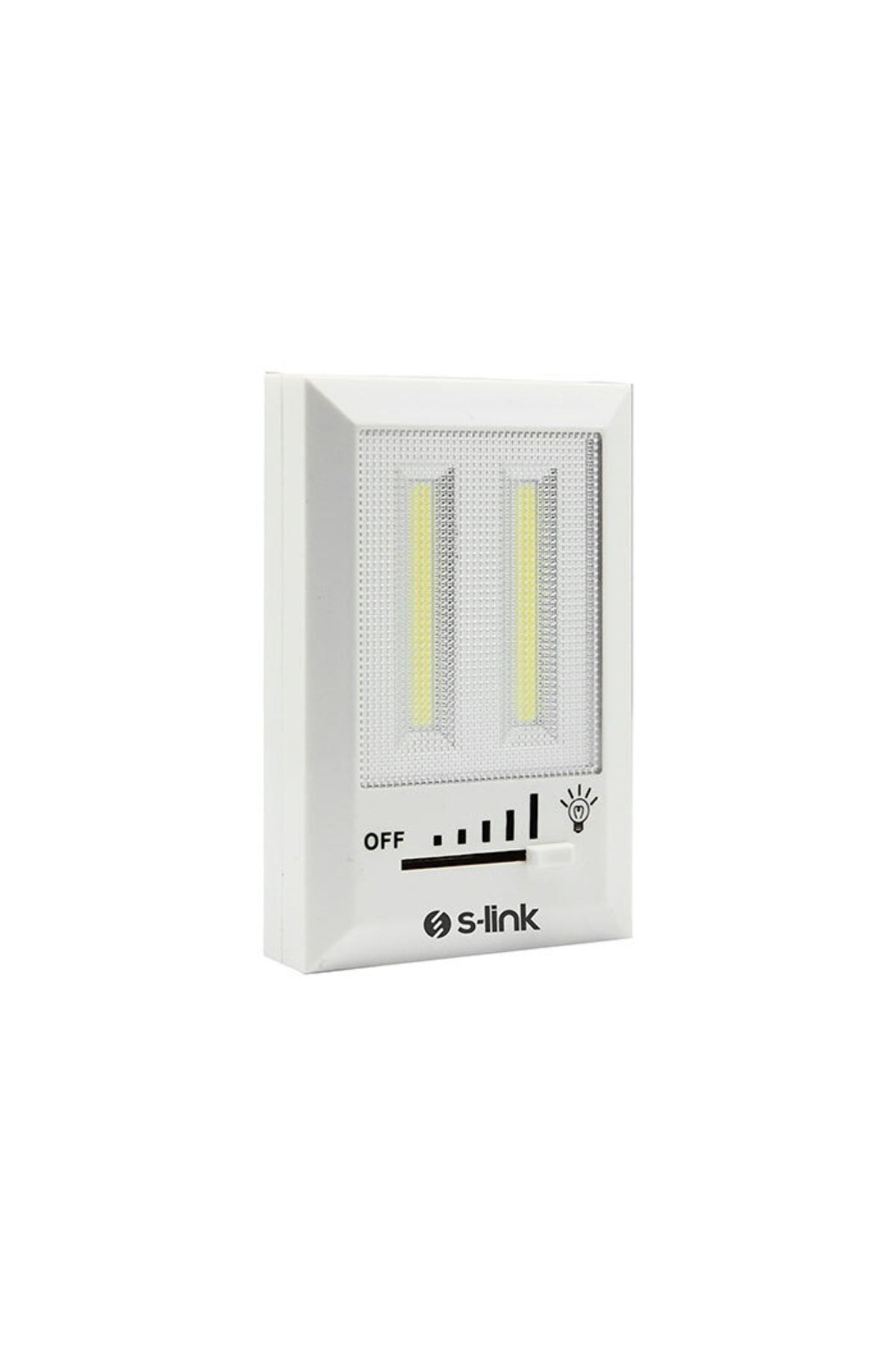 S-Link Sl-8700 Kademe Ayarlı Led 3-aaa Pilli Gece Lambası Işıldak