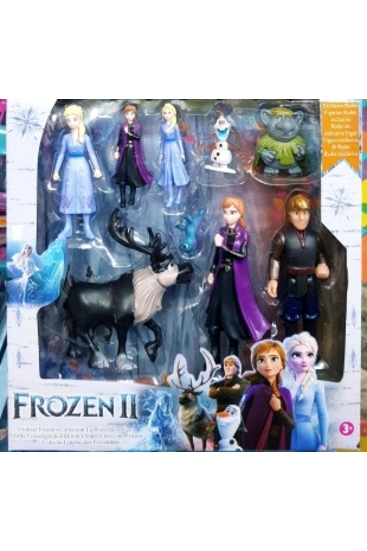 Frozen 2 Karlar Ülkesi Oyuncak Figürleri 9'lu