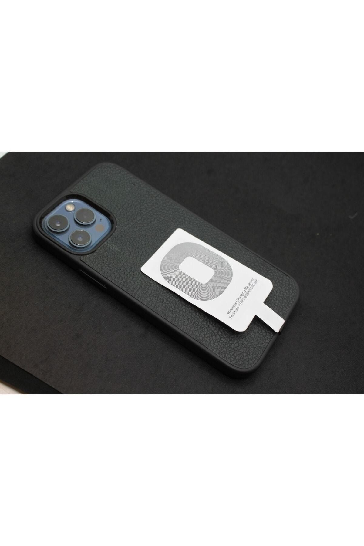 BLUE İNTER Iphone Uyumlu Kablosuz Şarj Adaptörü Pedi Wıreless Charger Adapter Harici Qi