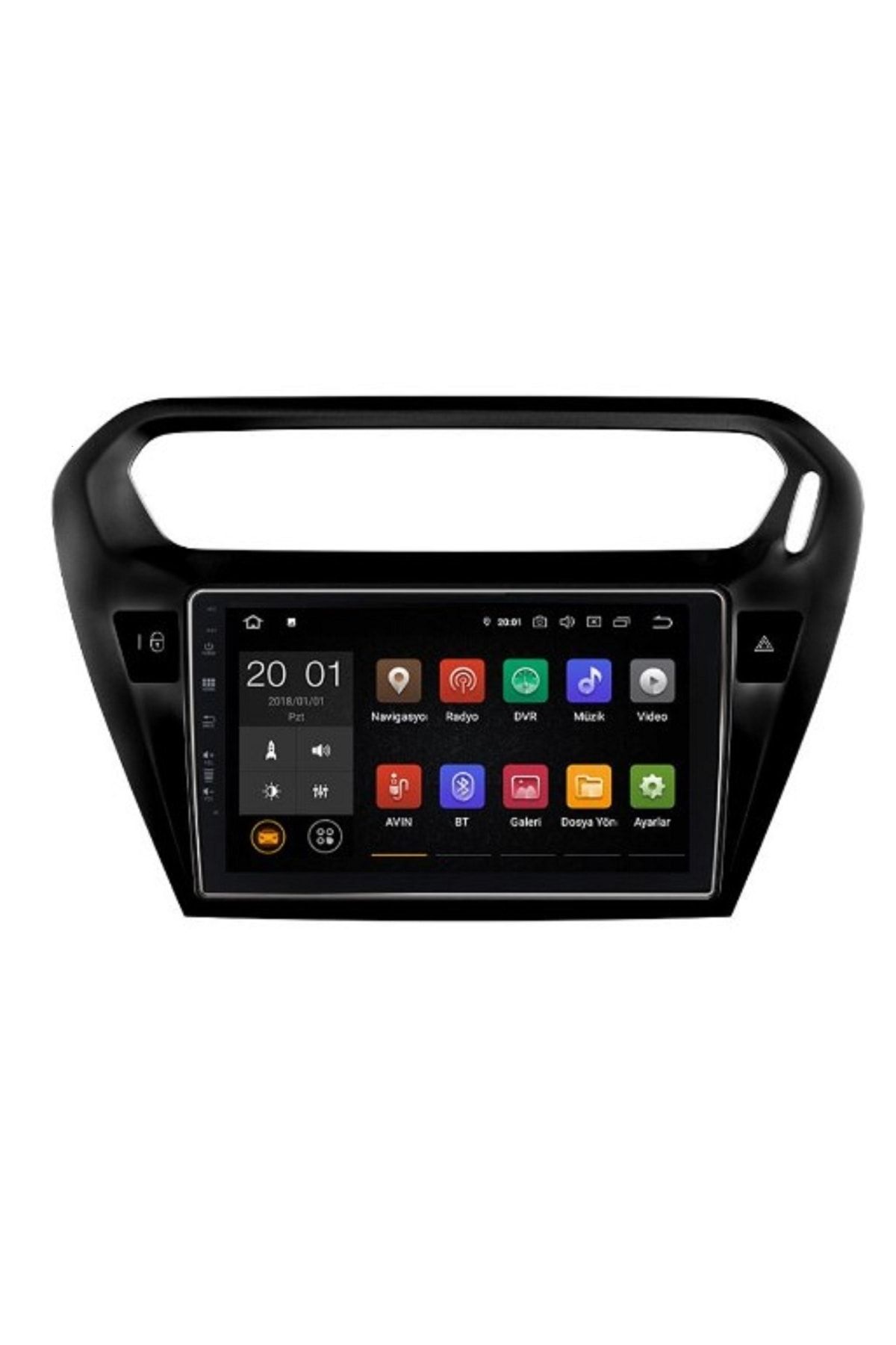 Navimex Peugeot 301- Citroen C-elysee Android 10 Carplayli Navigasyon Multimedya Ekran 4+64 Ram Hdd Nav-9975