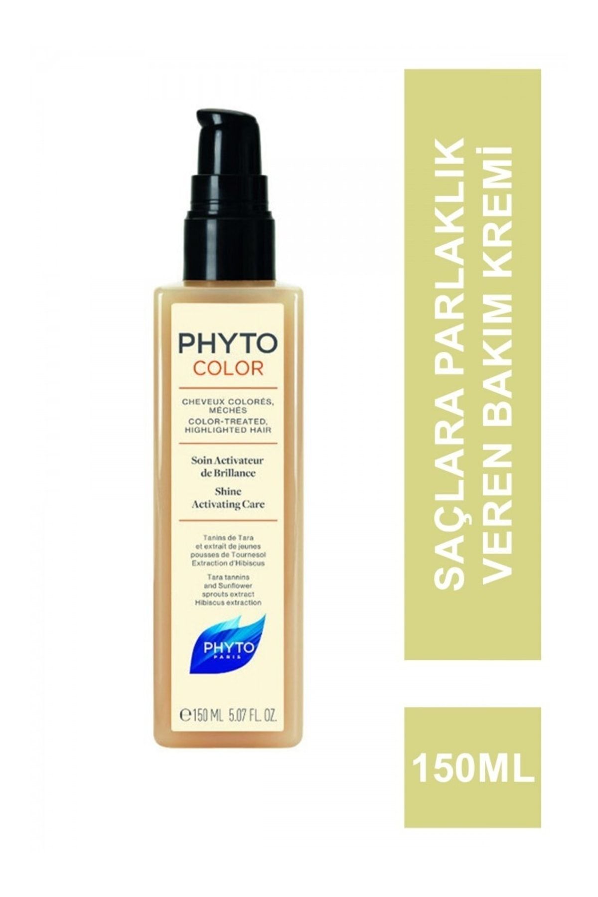 Phyto Color Shine Activating Care Boyalı Ve Işlem Görmüş Saçlar Için Işıltı Arttırıcı Bakım 150 Ml