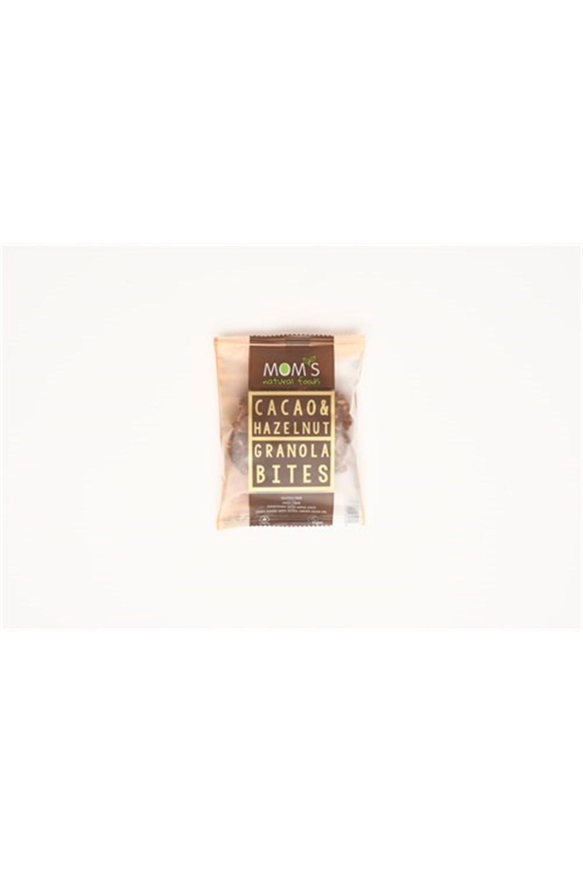 Mom's Natural Foods Kakao ve Fındıklı Granola Bites 38 gr X 12 Adet