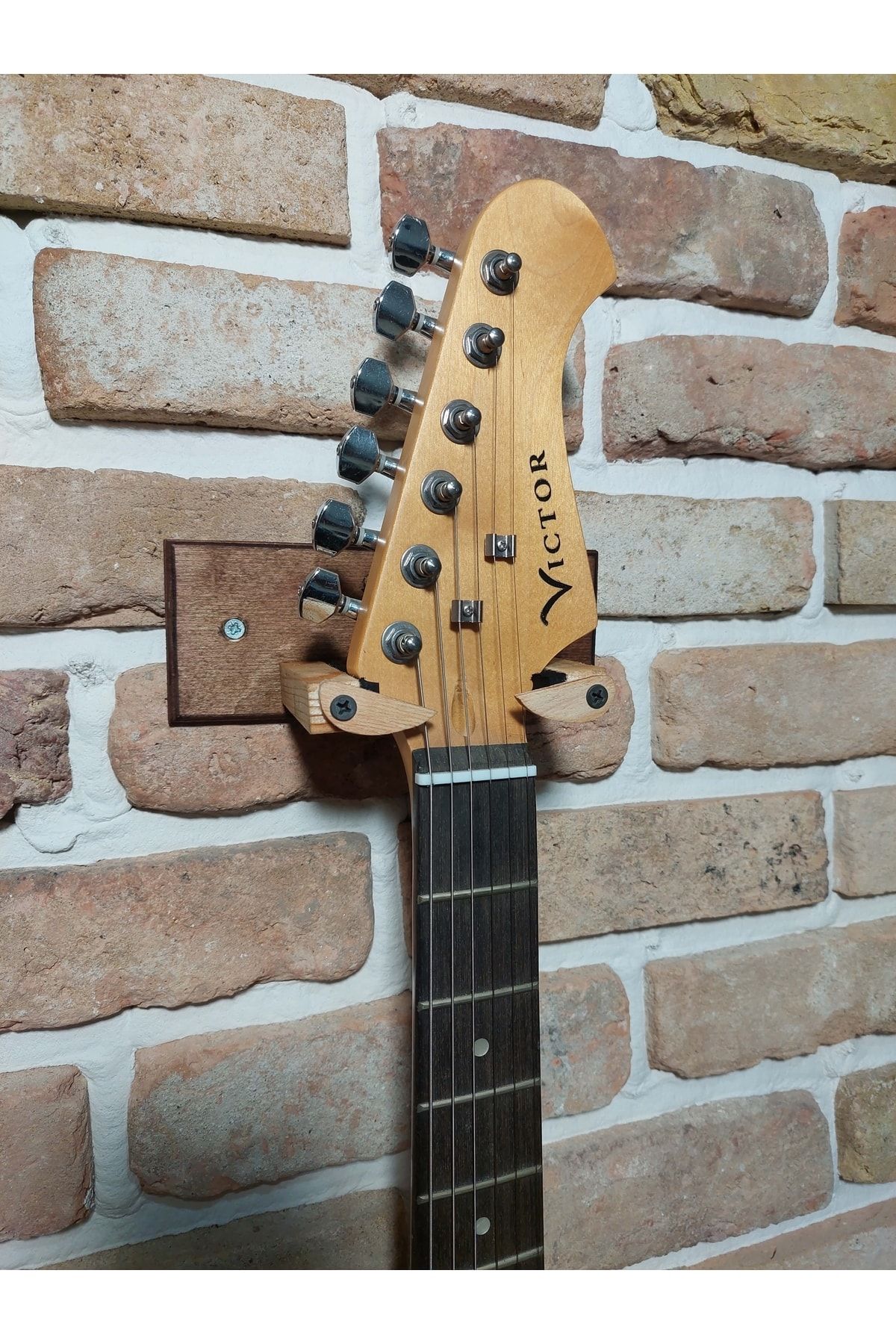 Donizetti Gitar Stand Askı Kayışı Ahşap Pena Ve Pena Sarjör Hediyeli