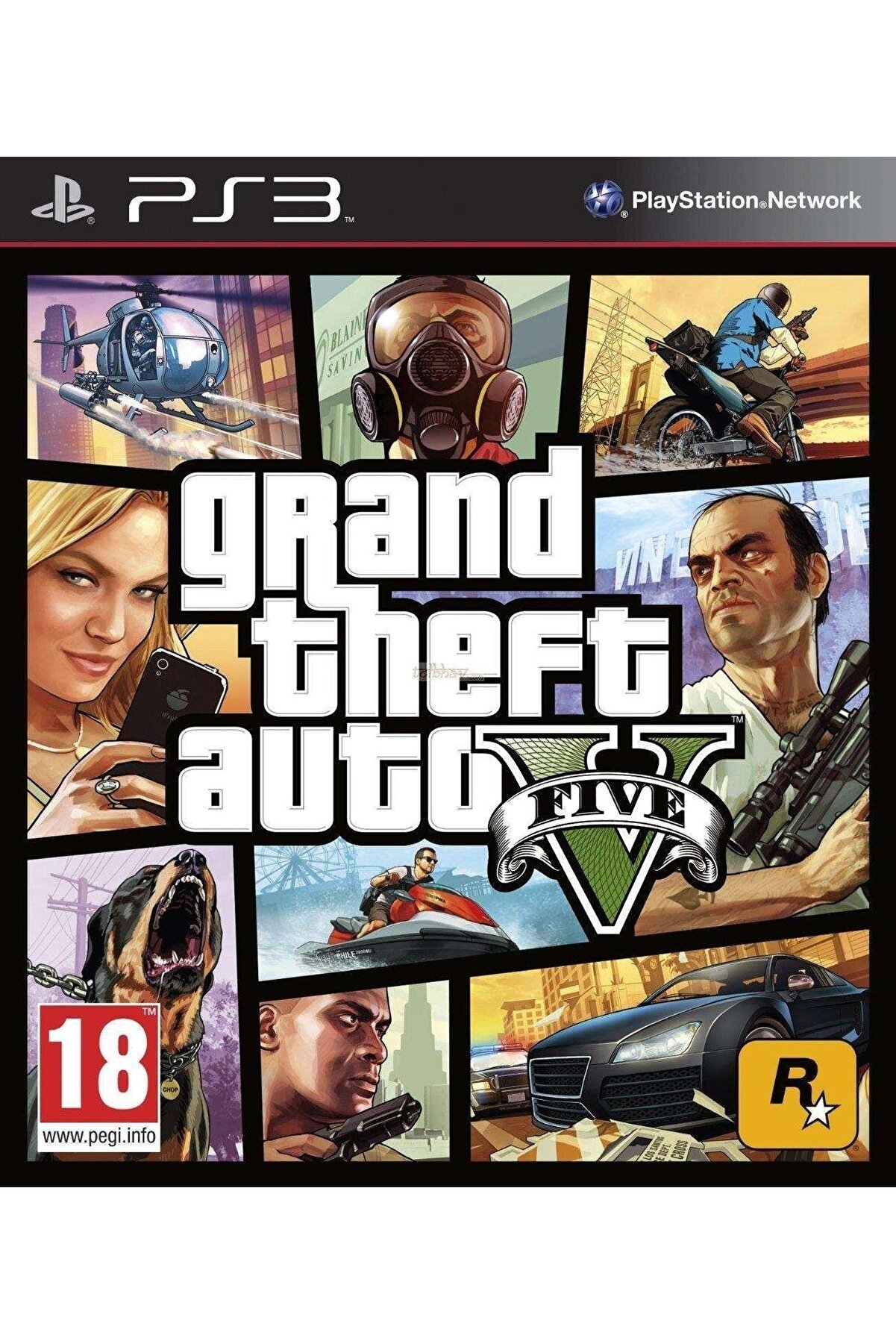 RockStar Games Ps3 Grand Theft Auto 5 - Teşhir Orjinal Oyun