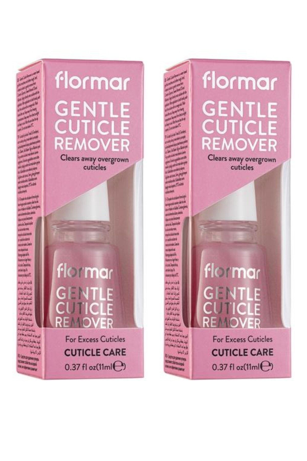Flormar 2 Adet X Gentle Cuticle Remover Kütikül Yumuşatıcı & Temizleyici Tırnak Bakım Jeli