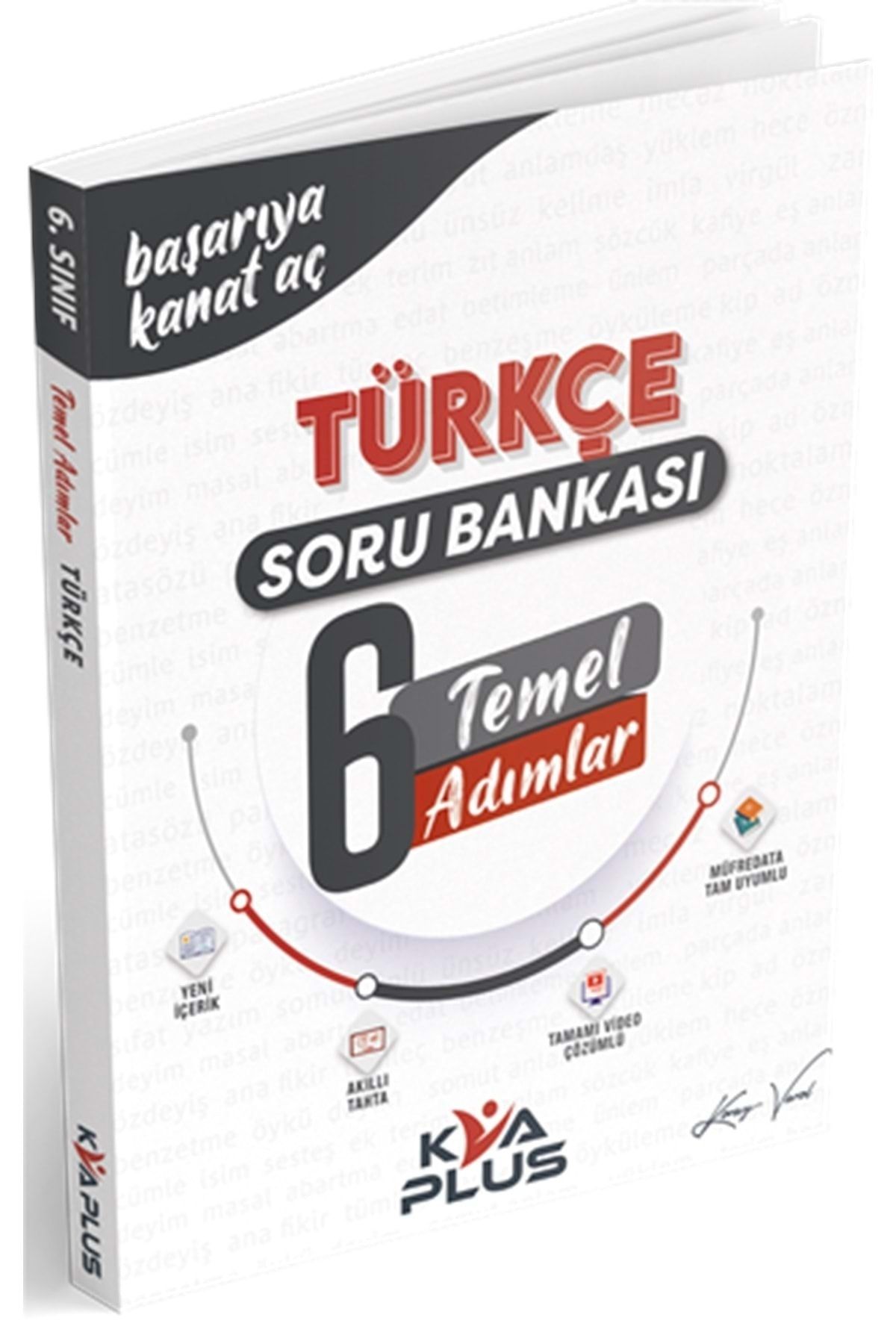 Kva Yayınları Kva 6. Sınıf Türkçe Temel Adımlar Soru Bankası 2023