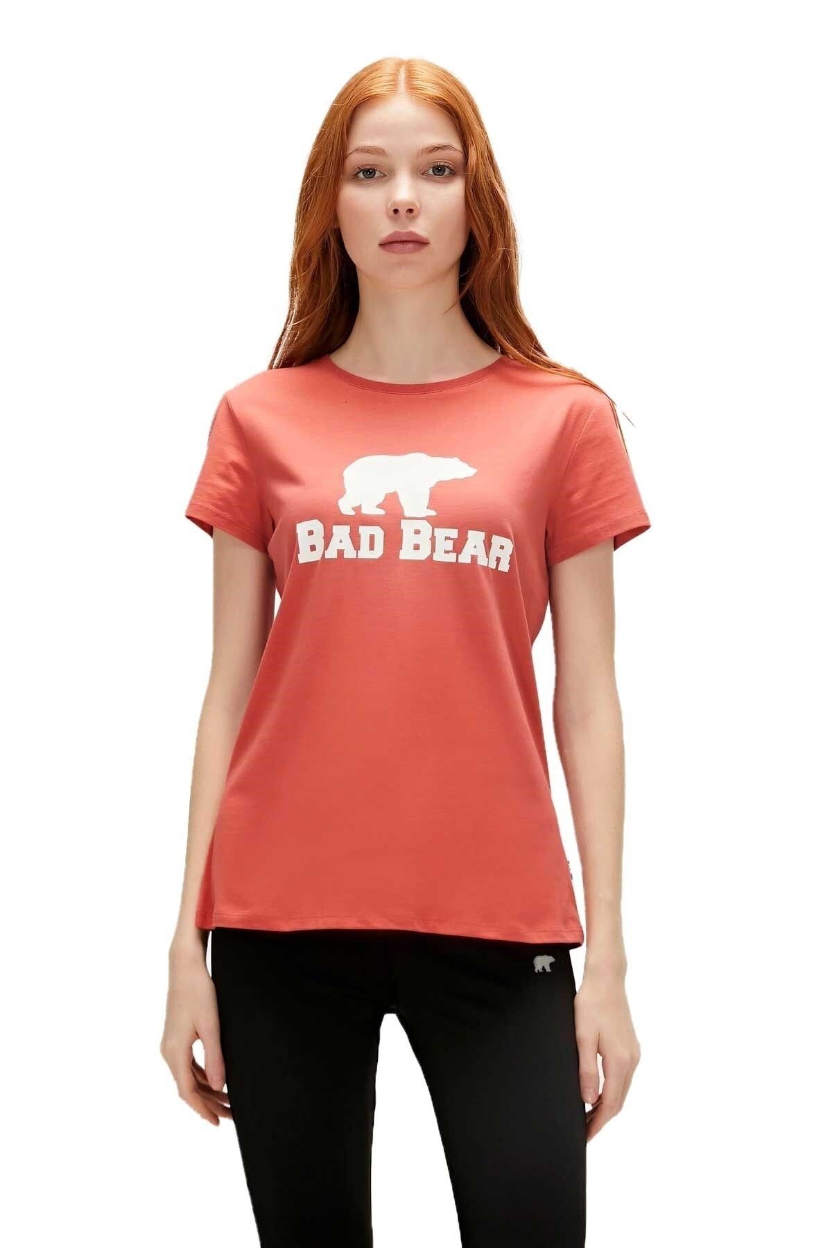 Bad Bear 21.03.07.010-c109 Logo Tee Kadın T-shirt