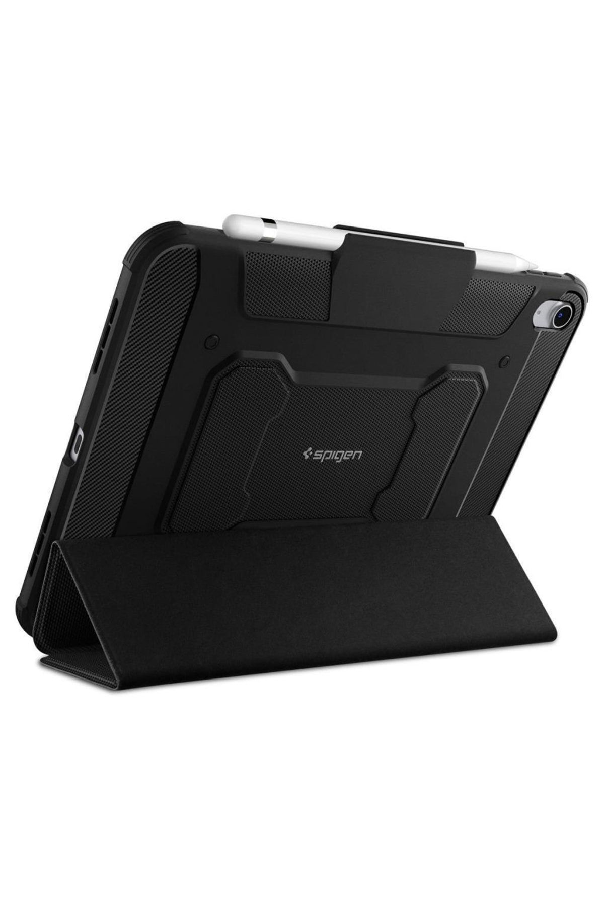 Spigen iPad 10.9'' 10.nesil (2022) Kılıf Rugged Armor Pro Black - ACS05417