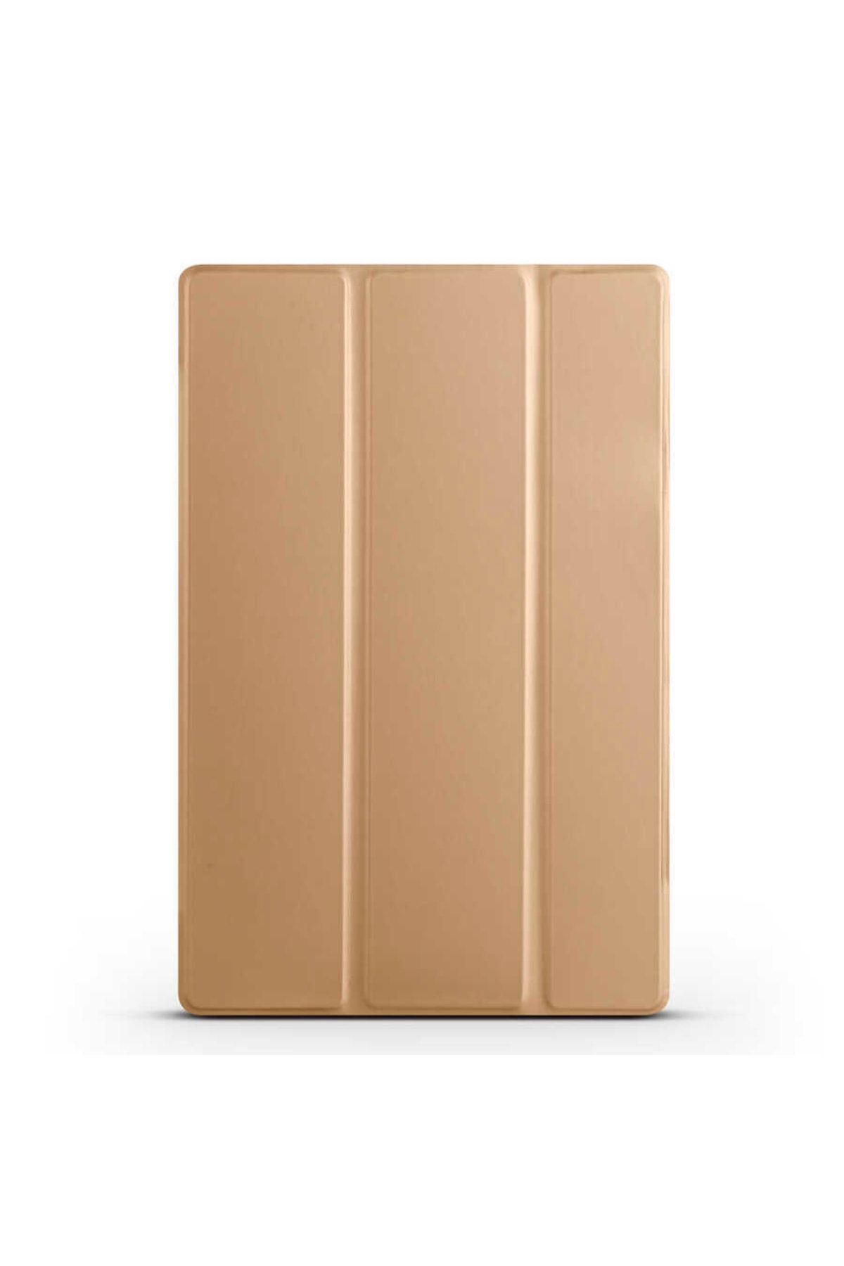 HTstore Xiaomi Redmi Pad Smart Kapak Standlı 1-1 Kılıf-gold