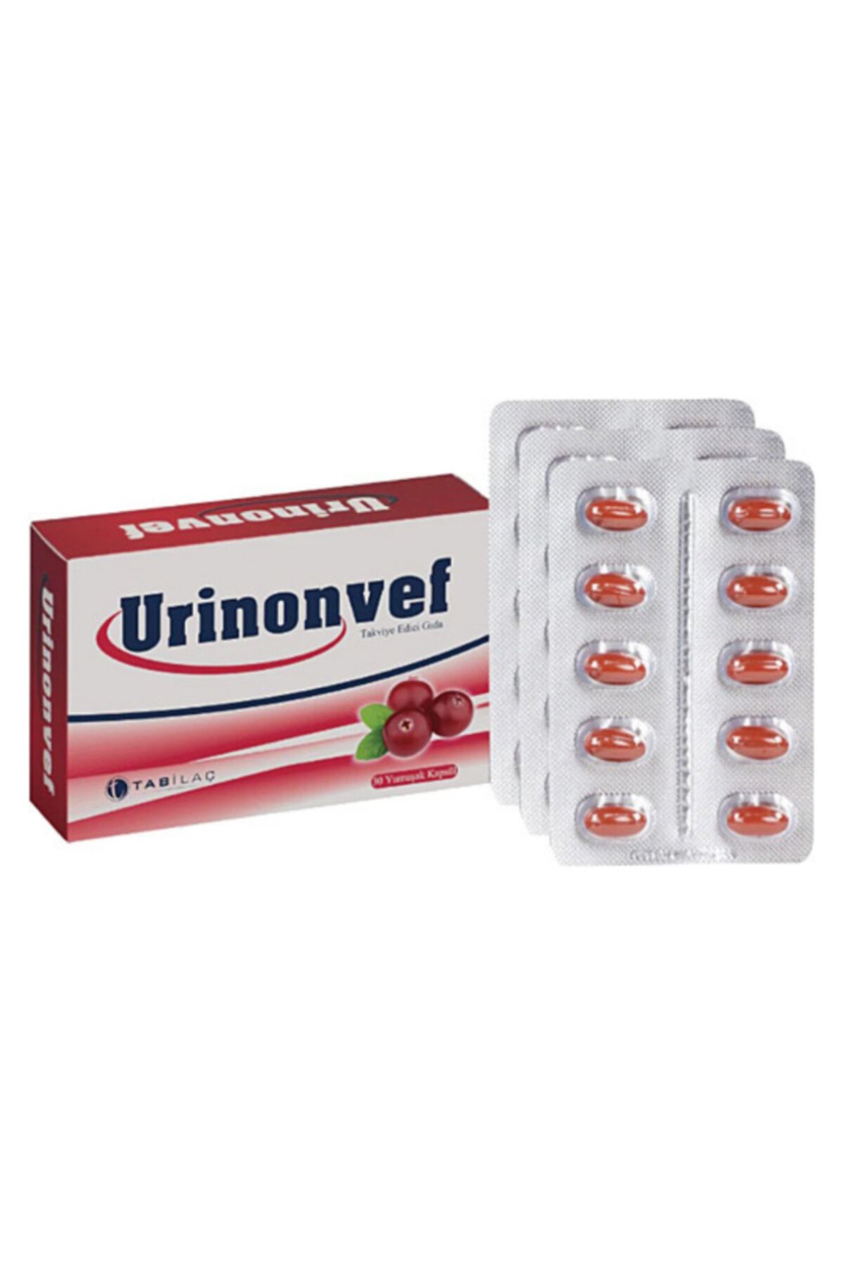 Urinonvef Cranberry Takviye Edici Gıda