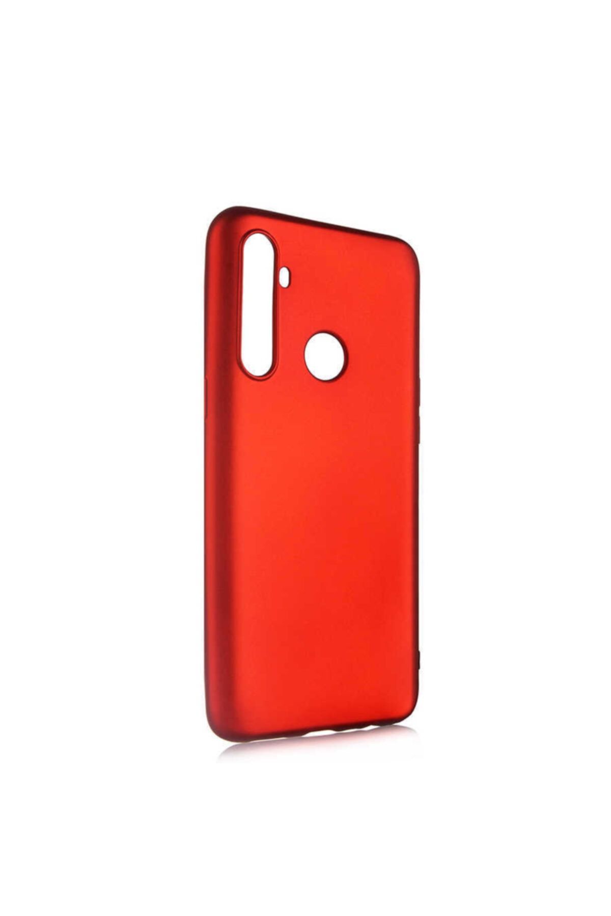 İncisoft Realme 6i Kılıf Ultra Ince Silikon Yumuşak Yüzey Premier Kapak Kırmızı