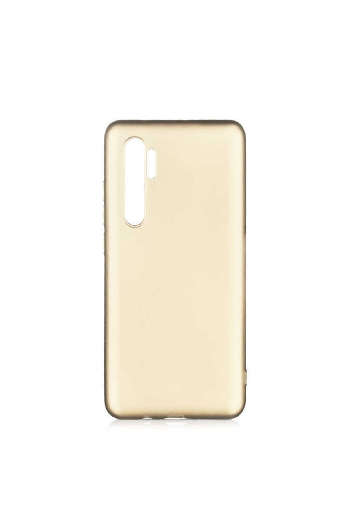 İncisoft Xiaomi Mi Note 10 Lite Kılıf Ultra Ince Silikon Yumuşak Yüzey Premier Kapak Gold