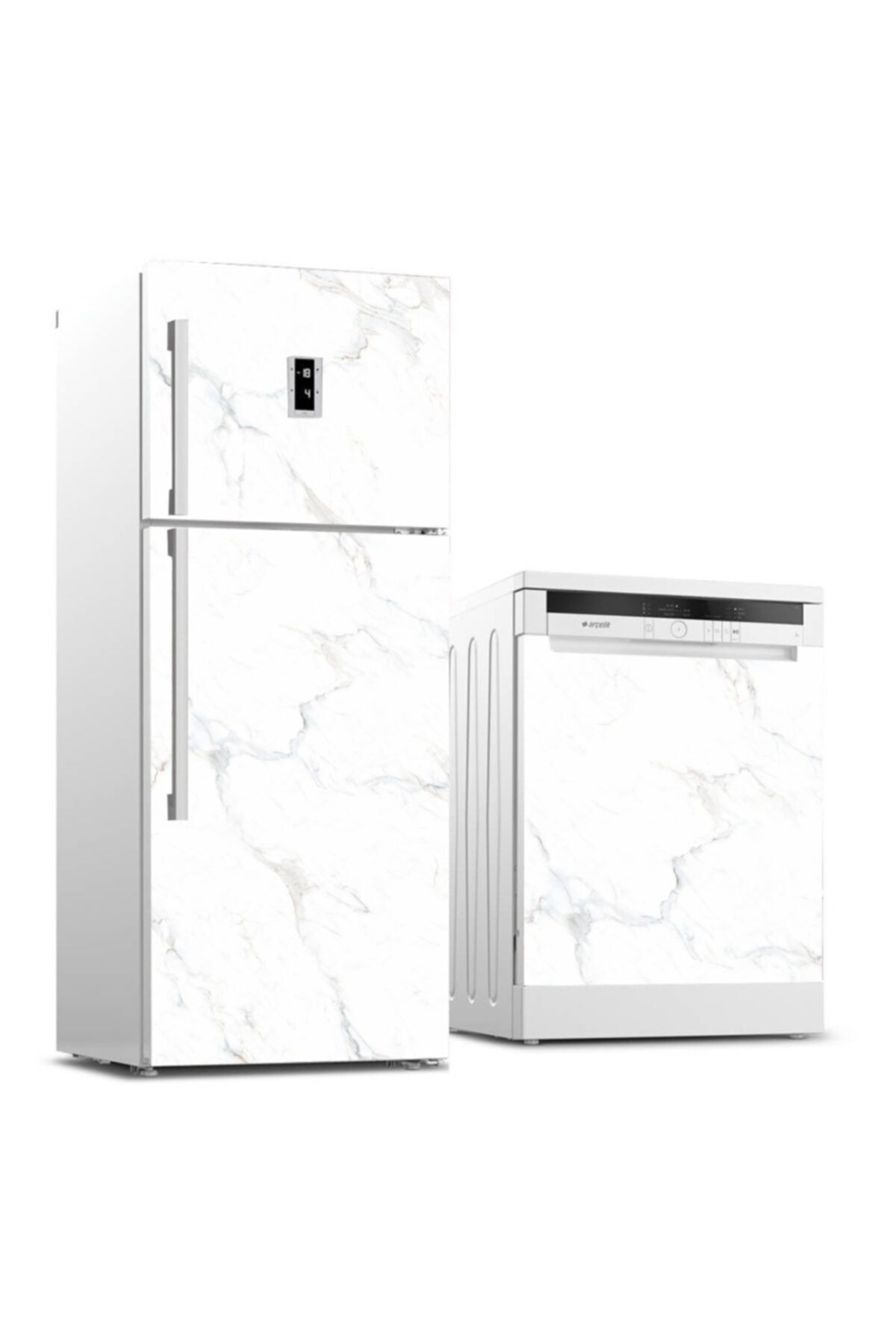 Walldeco Buzdolabı Ve Bulaşık Makinesi Koruyucu Kendinden Yapışkanlı Folyo