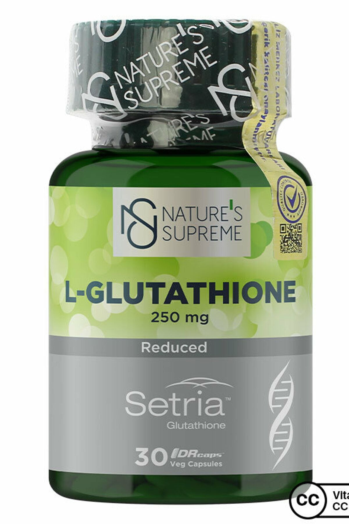 Natures Supreme L-glutathione 250 Mg 30 Kapsül