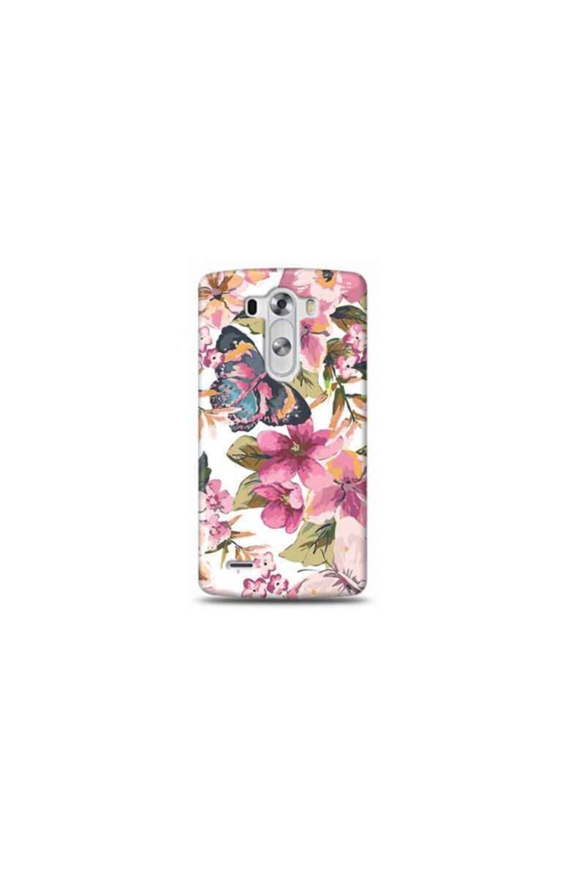 Ren Geyik Lg G3 Mini Gül Tasarımlı Telefon Kılıfı Y-bayanlara0035