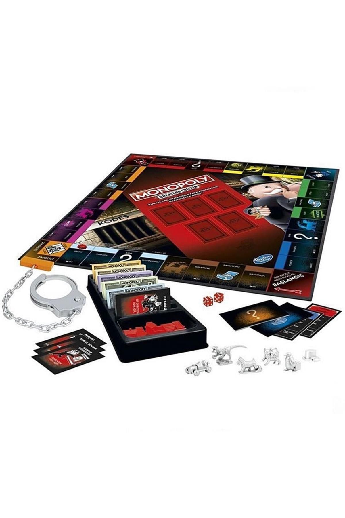 Hasbro Monopoly, Cheaters Edition Trading Game Kutu Oyunu