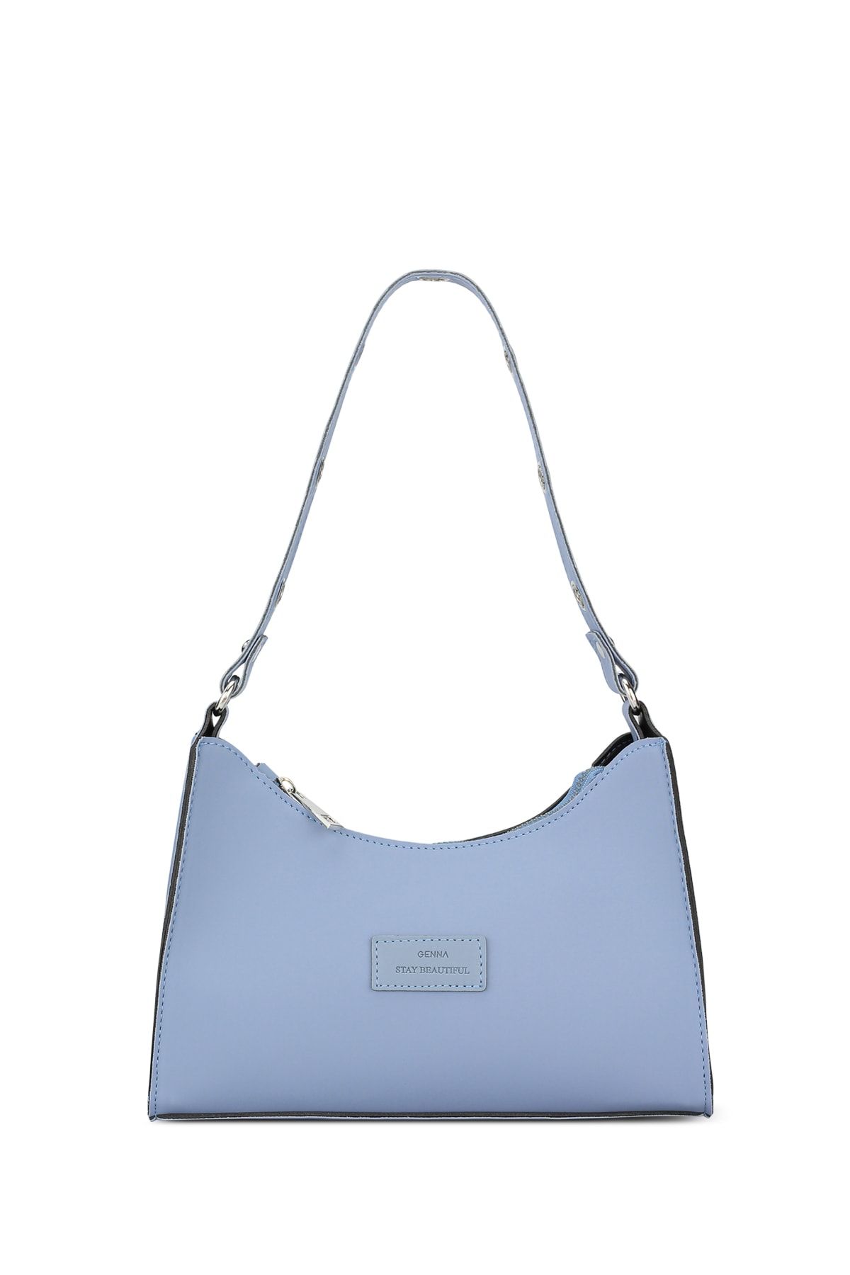 Housebags Kadın Mavi Baguette Çanta 195