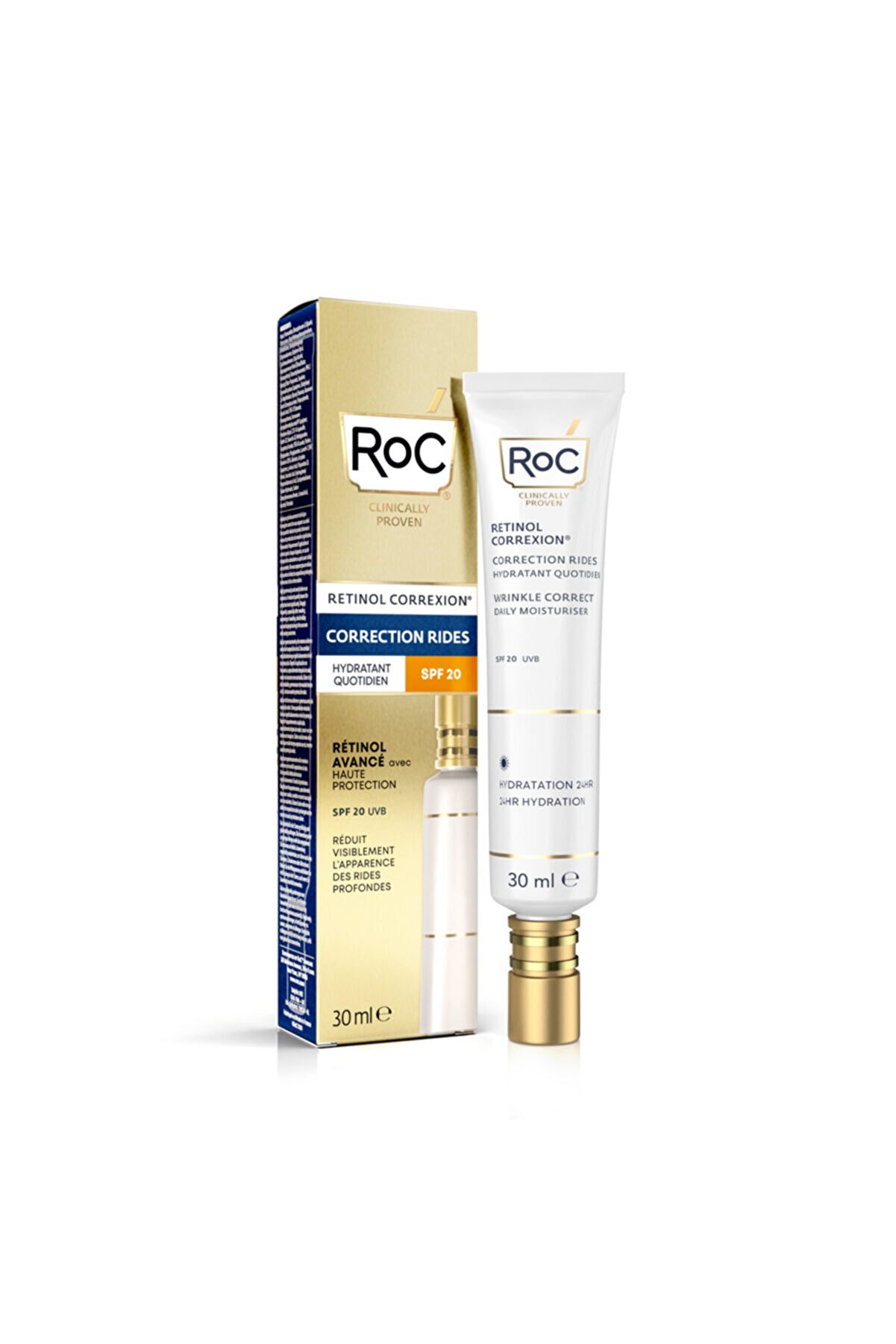 Roc Retinol Yaşlanma Karşıtı Günlük Bakım Kremi Spf20 - 30 ml