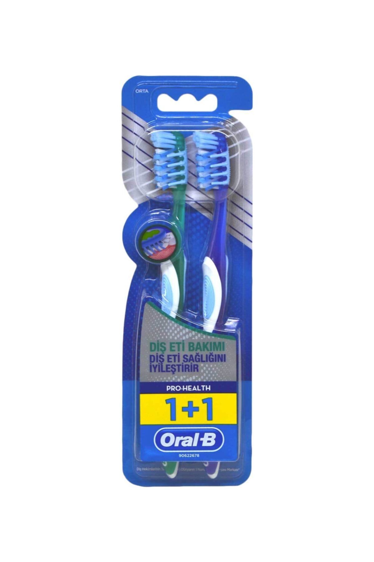 Oral-B Oral B Pro Health Diş Eti Bakımı 1+1 Diş Fırçası