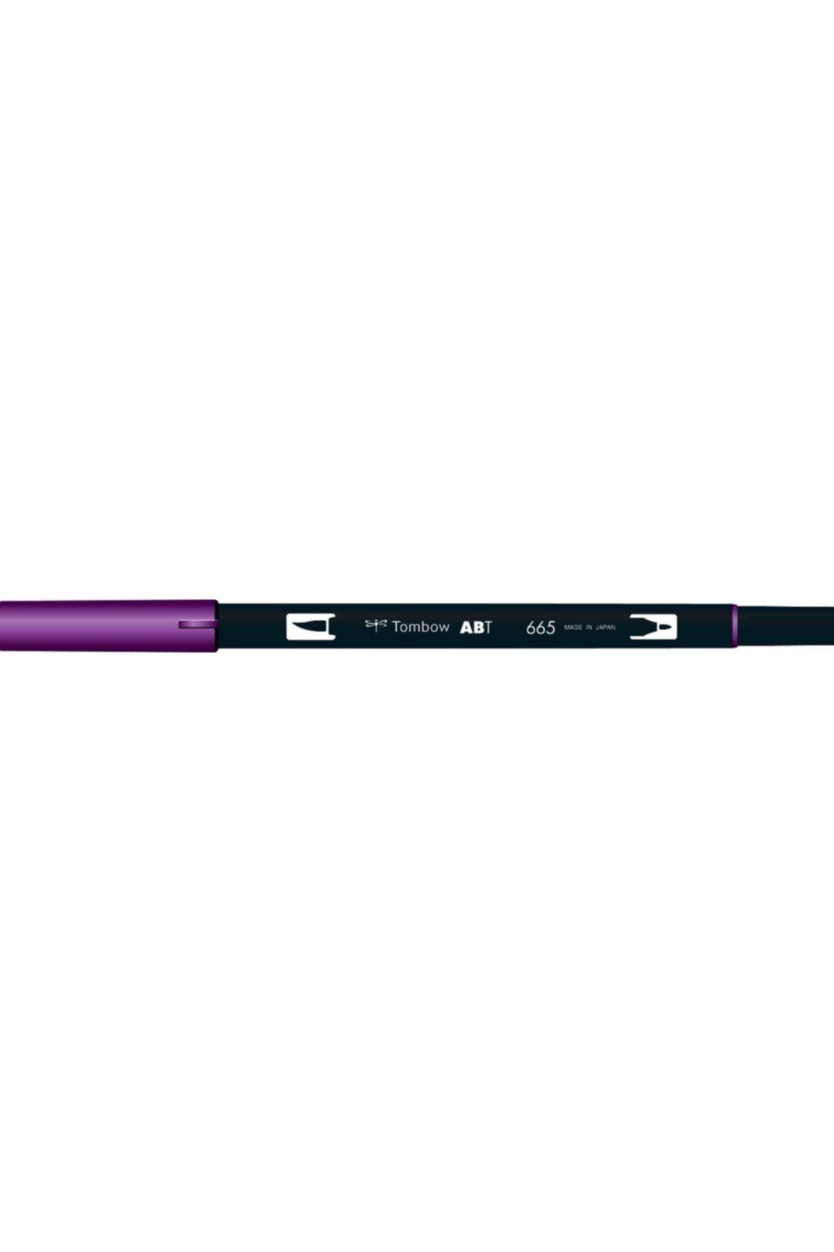 Tombow Ab-t Dual Brush Pen - Purple - 665