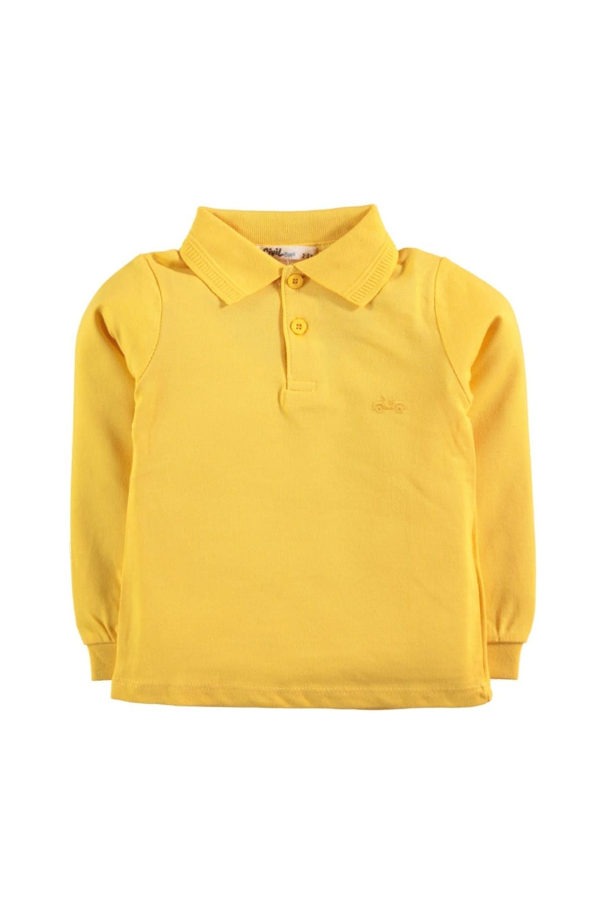 Civil Boys Sarı Erkek Çocuk Sweatshirt