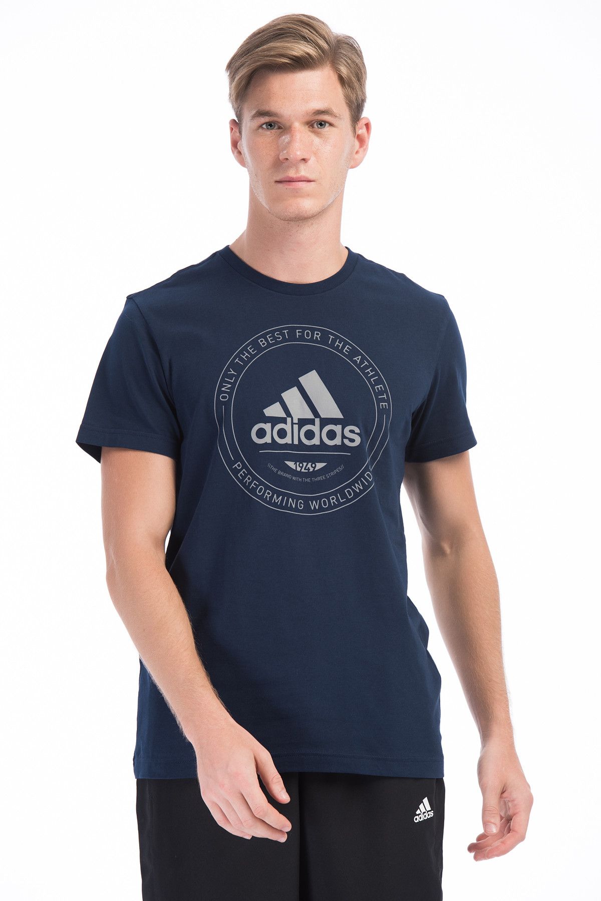 adidas Erkek T-Shirt - Adi Emblem - Cv4517