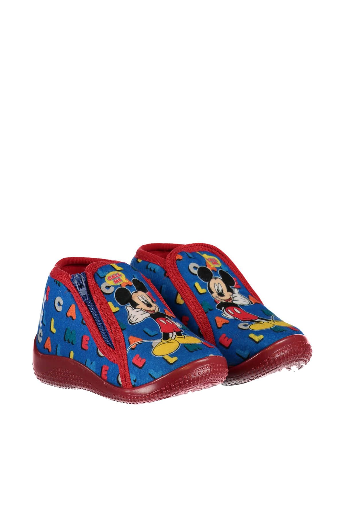 Mickey Mouse Kırmızı Erkek Çocuk Panduf 92127