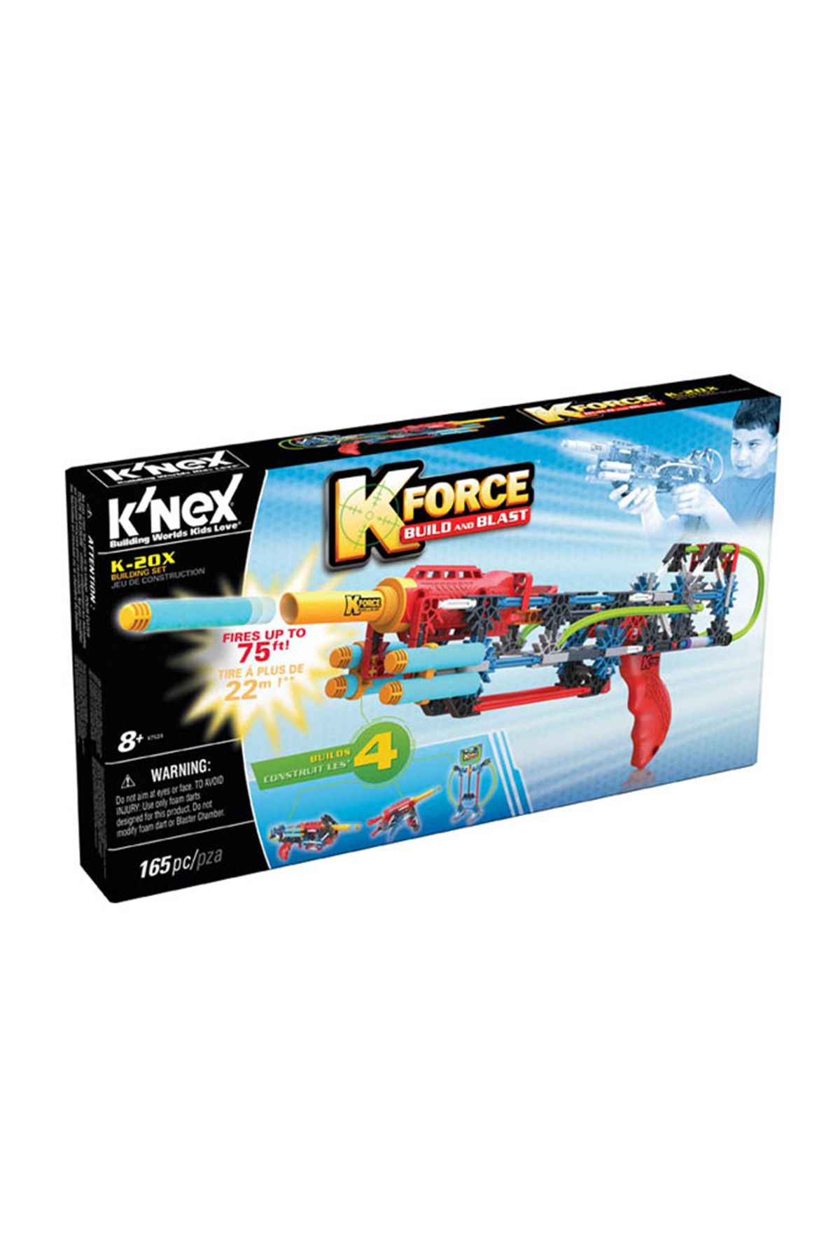 Knex K’Nex K-Force K-20X Yapı Seti Knex 47524 /