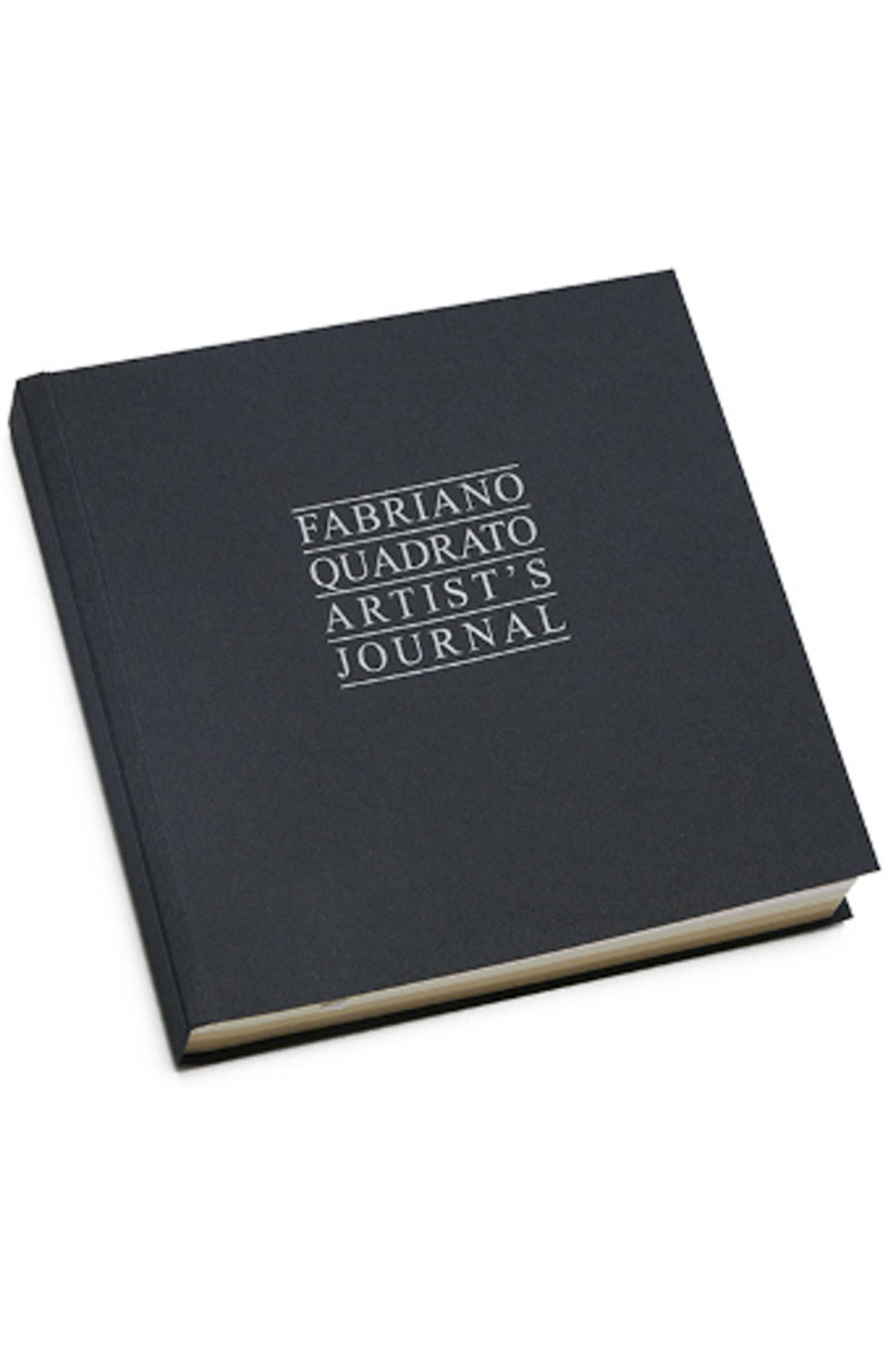 Fabriano Quadrato Artist's Journal, Siyah Kapaklı, 90gr - 23x23cm 5695898