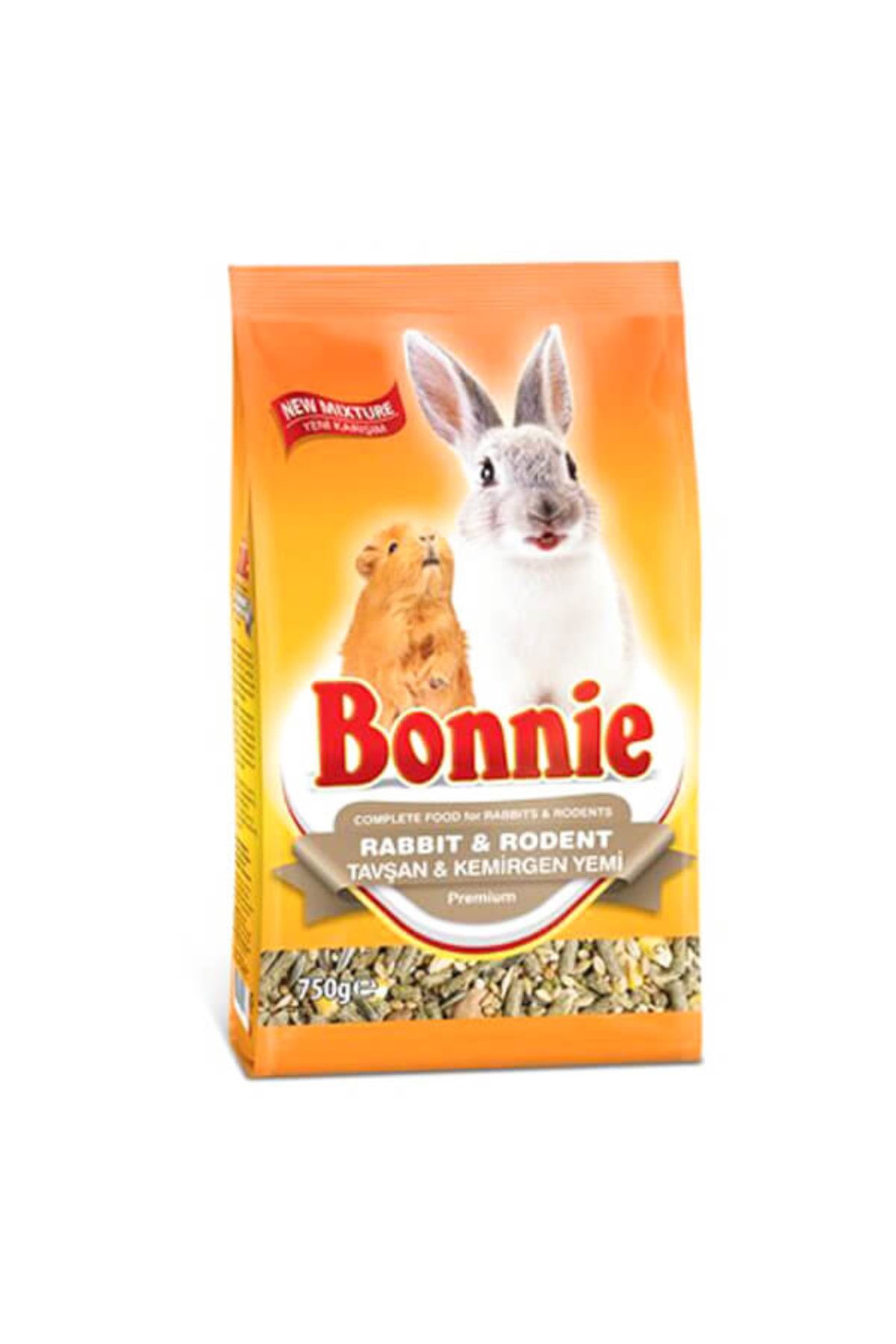 Bonnie Tavşan ve Kemirgen Yemi 750gr