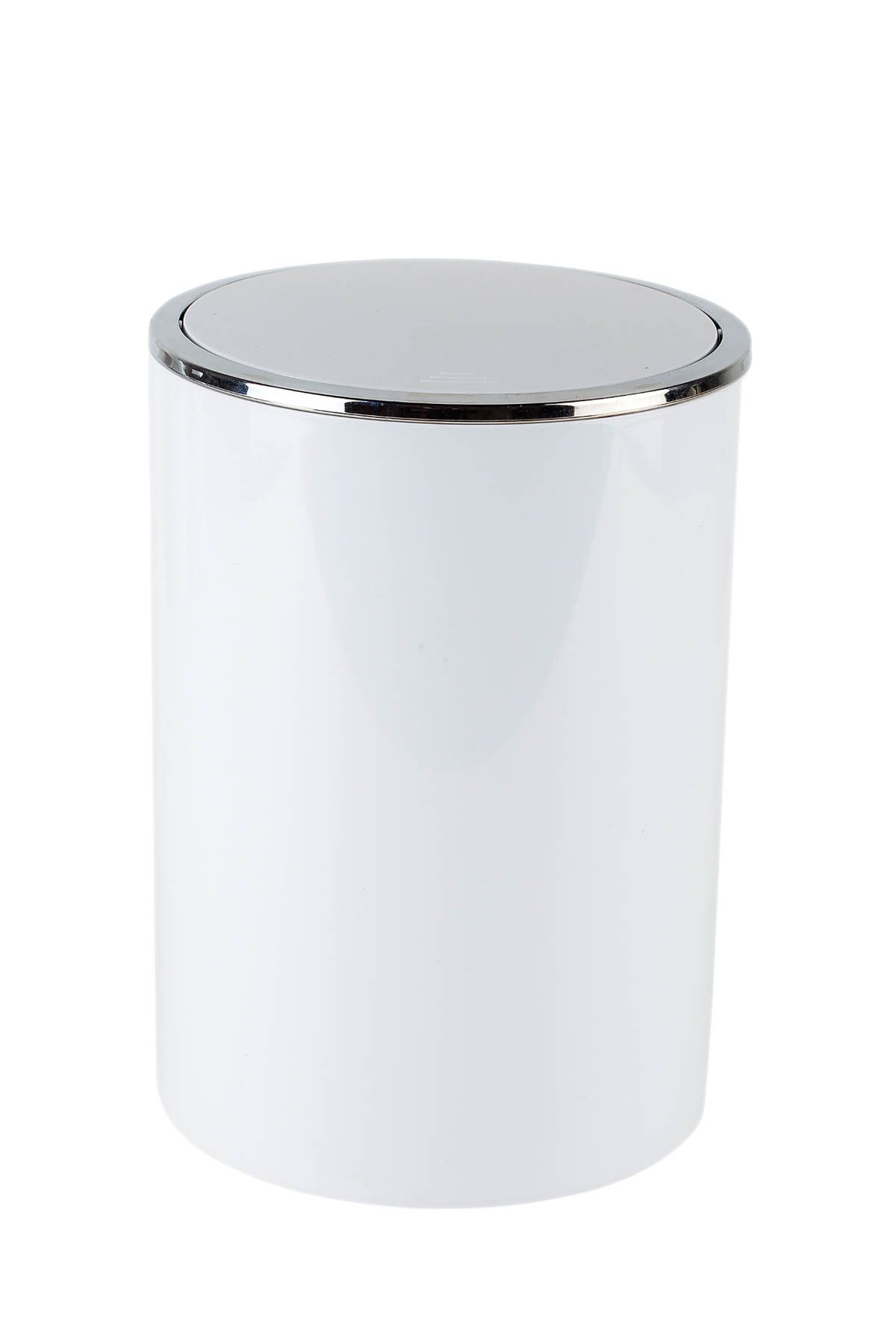 Prima Nova Lenox Banyo Mutfak Ofis Çöp Kovası 6 Lt Beyaz (E35)
