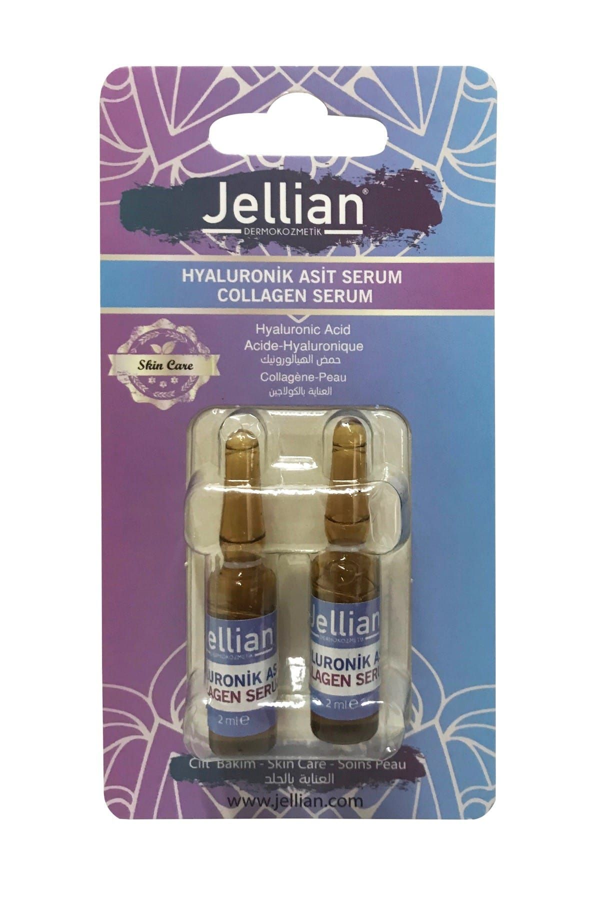 Jellian Hyaluronik Asit & Collagen Serum 2'li Ampul 8680419060752
