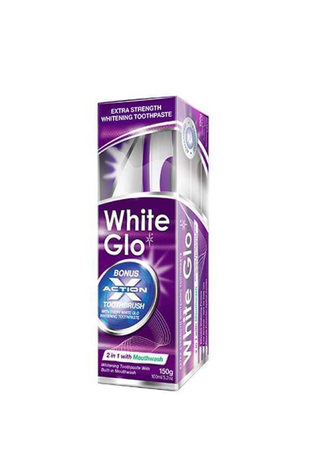 White Glo Gargara Katkılı Beyazlatıcı Diş Macunu 150 g 9319871000646