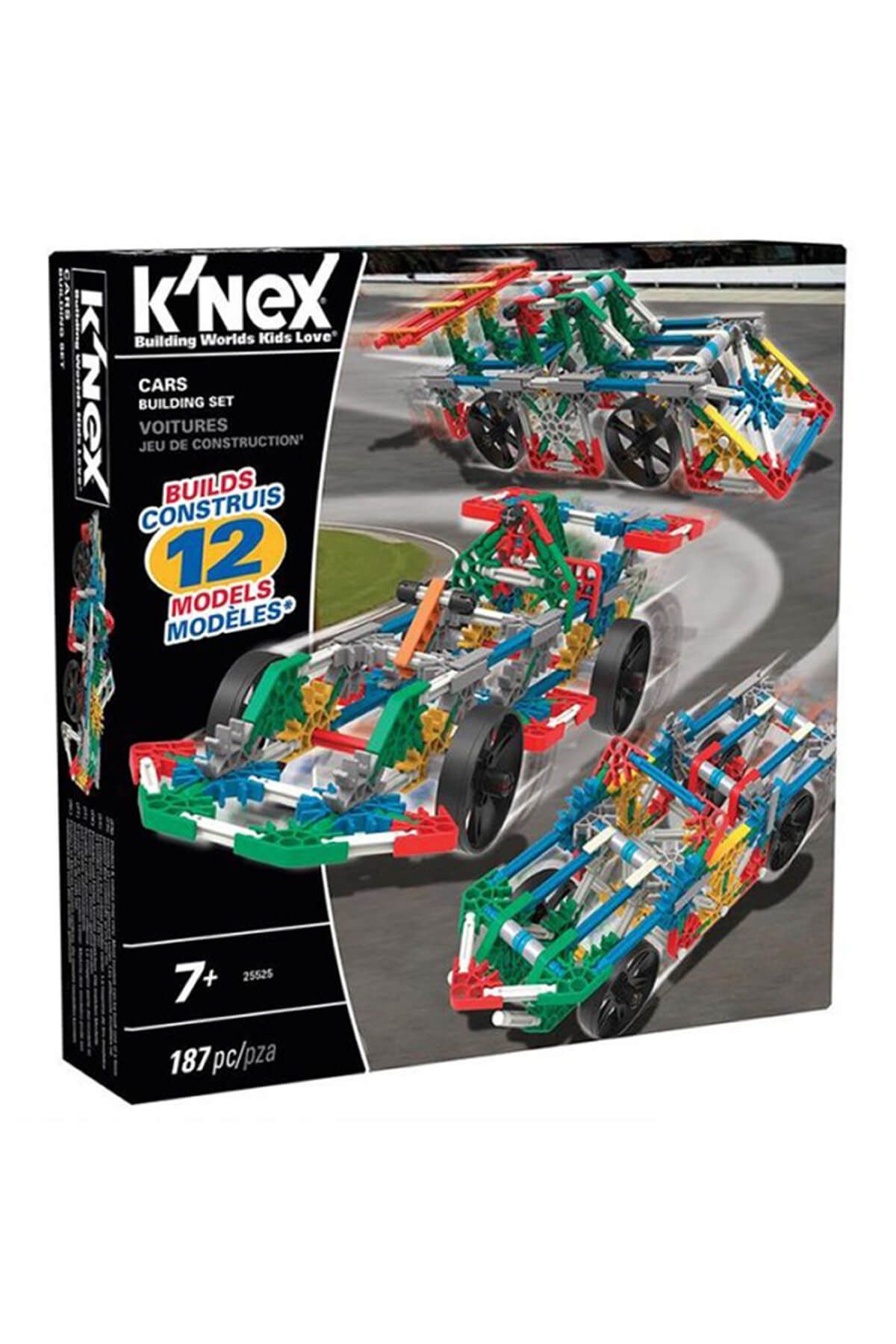 Knex 12 Farklı Model Araç Tasarım Seti