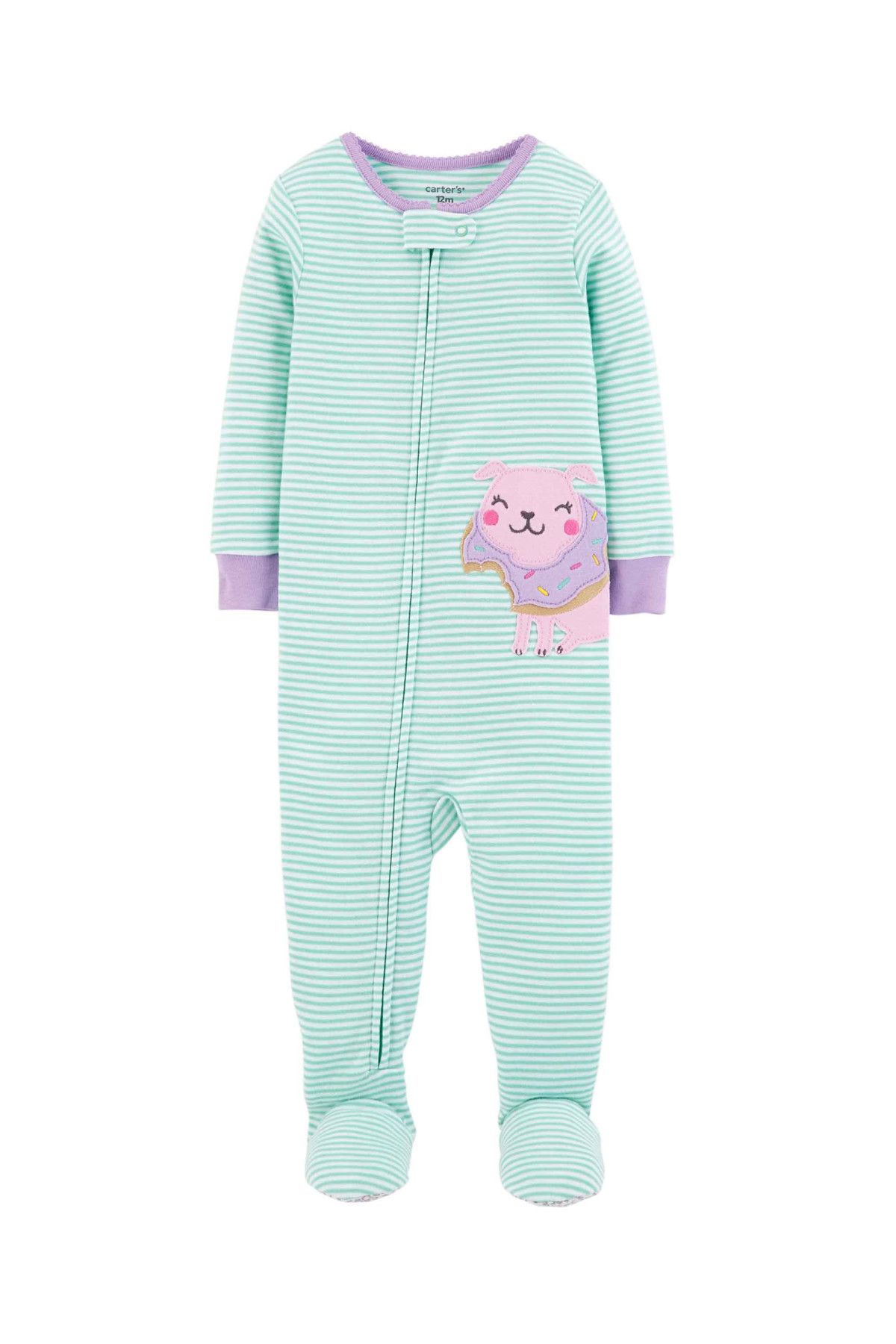 Carter's Küçük Kız Çocuk Tekli Pijama Tulum 24065011