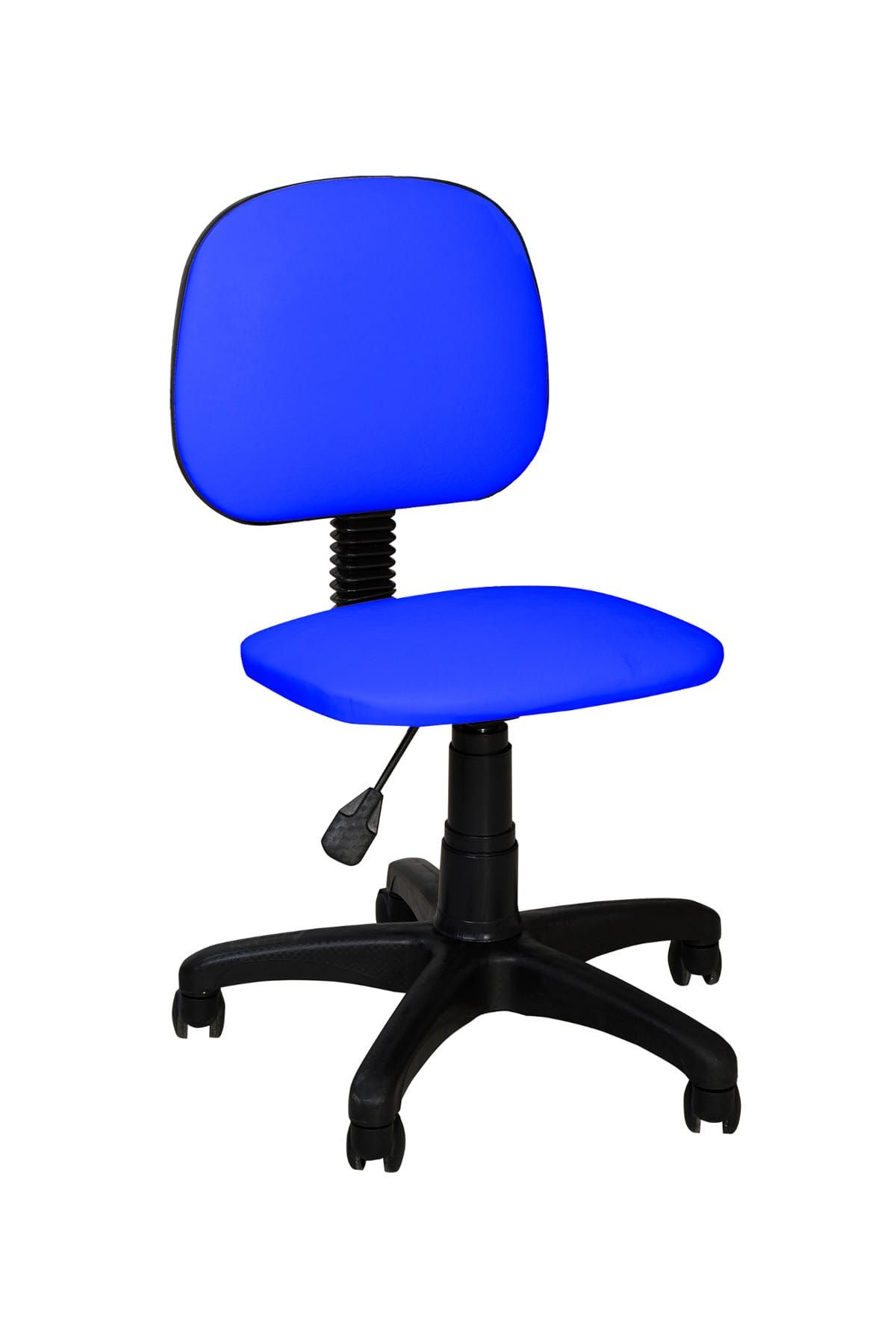 Remaks Ofis Sandalyesi Sekreter Koltuğu Bilgisayar Koltuğu Kolsuz Çalışma Taburesi Mavi
