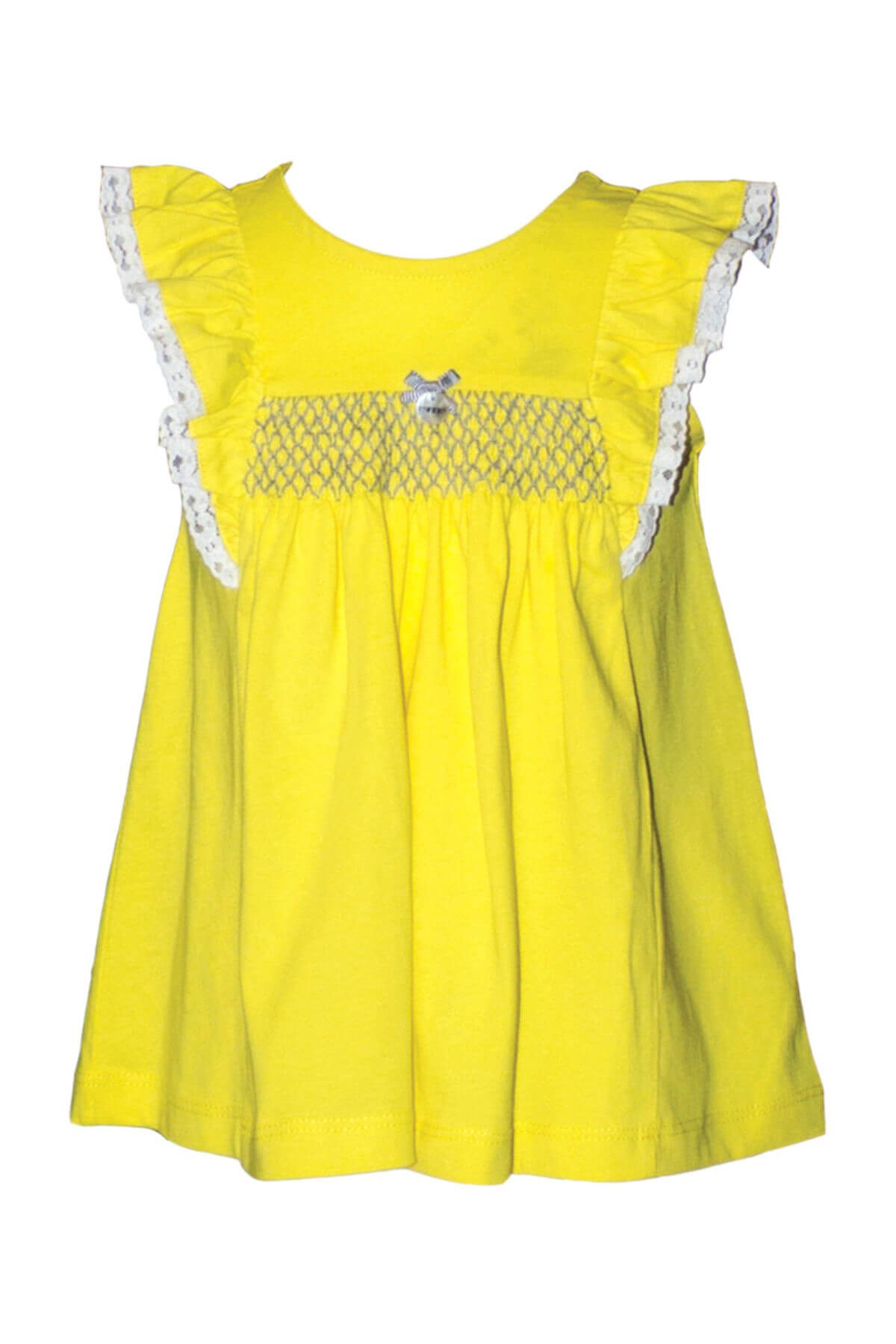 Zeyland Sarı Kız Çocuk Elbise 81M2AHU36