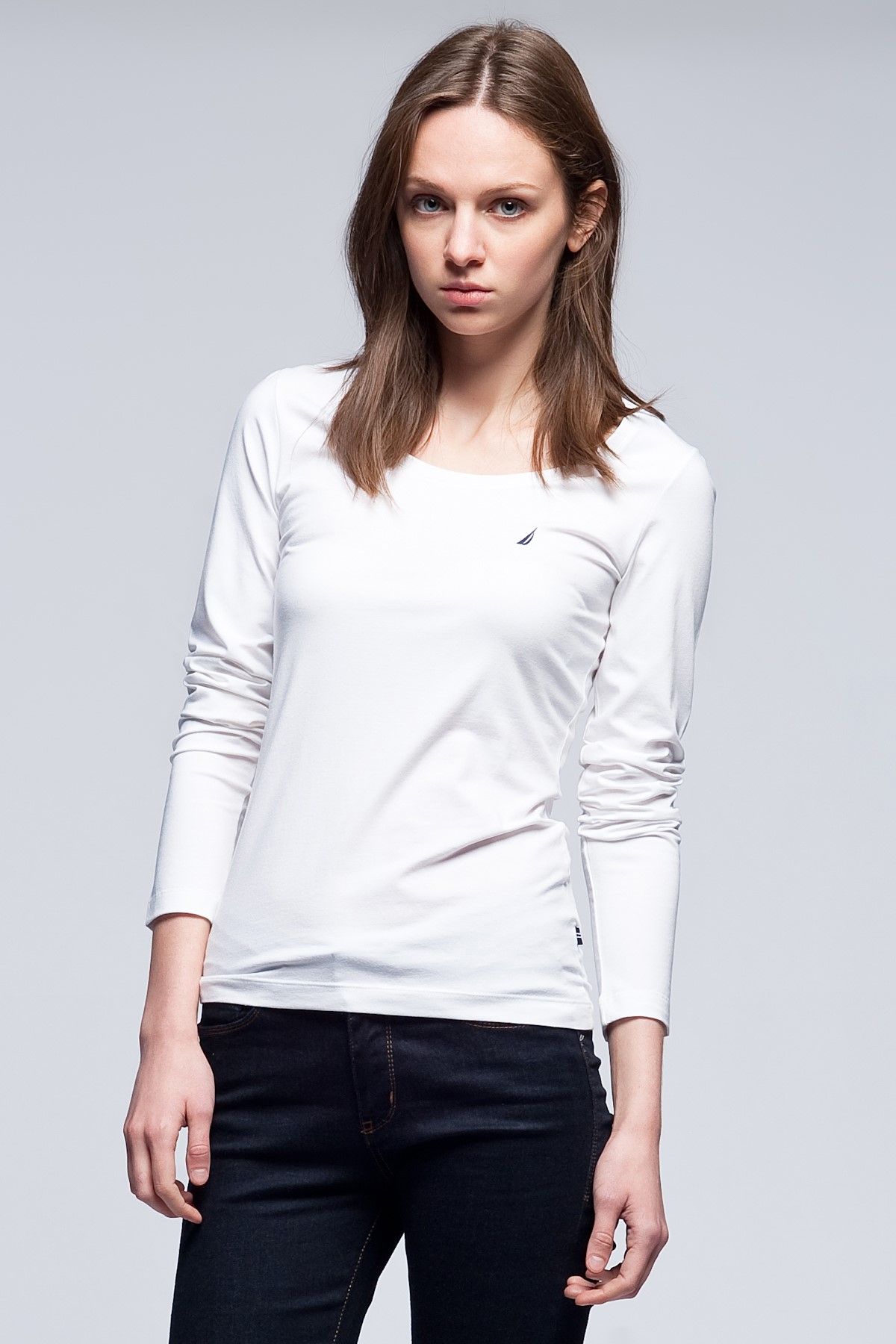 Nautica Kadın Beyaz Sweatshirt 33VI113