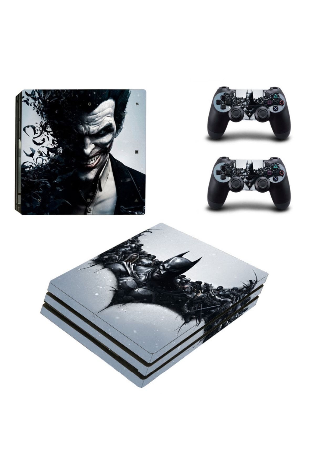 Kt Grup Batman And Joker Playstation 4 Pro Full Sticker Kaplama